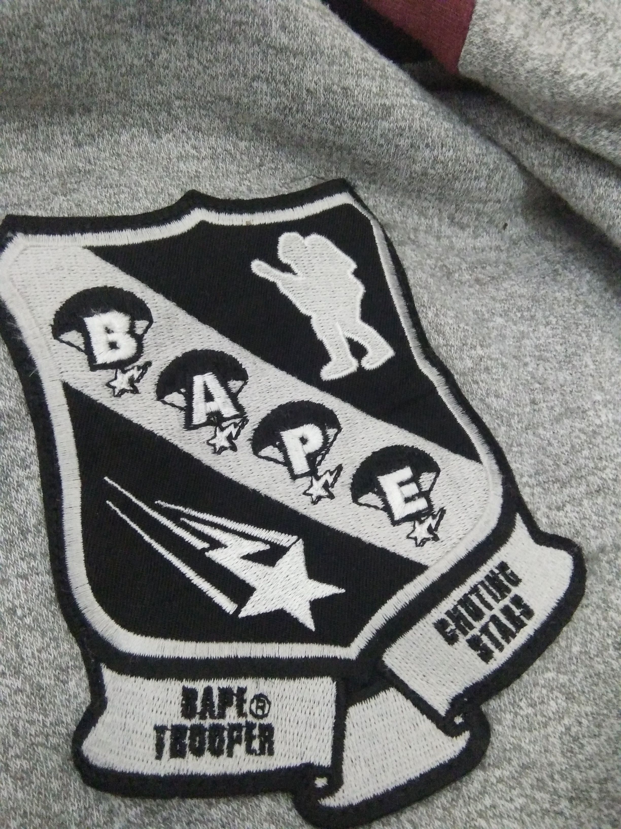 Bape × Vintage BAPE TROOPER CREWNECK Size US XL / EU 56 / 4 - 4 Thumbnail