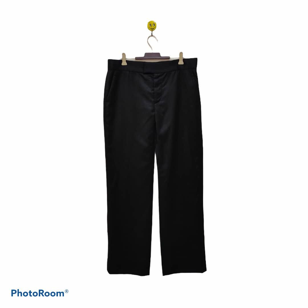 Martine Sitbon martine sitbon pants slack black colour trouser Size US 33 - 1 Thumbnail