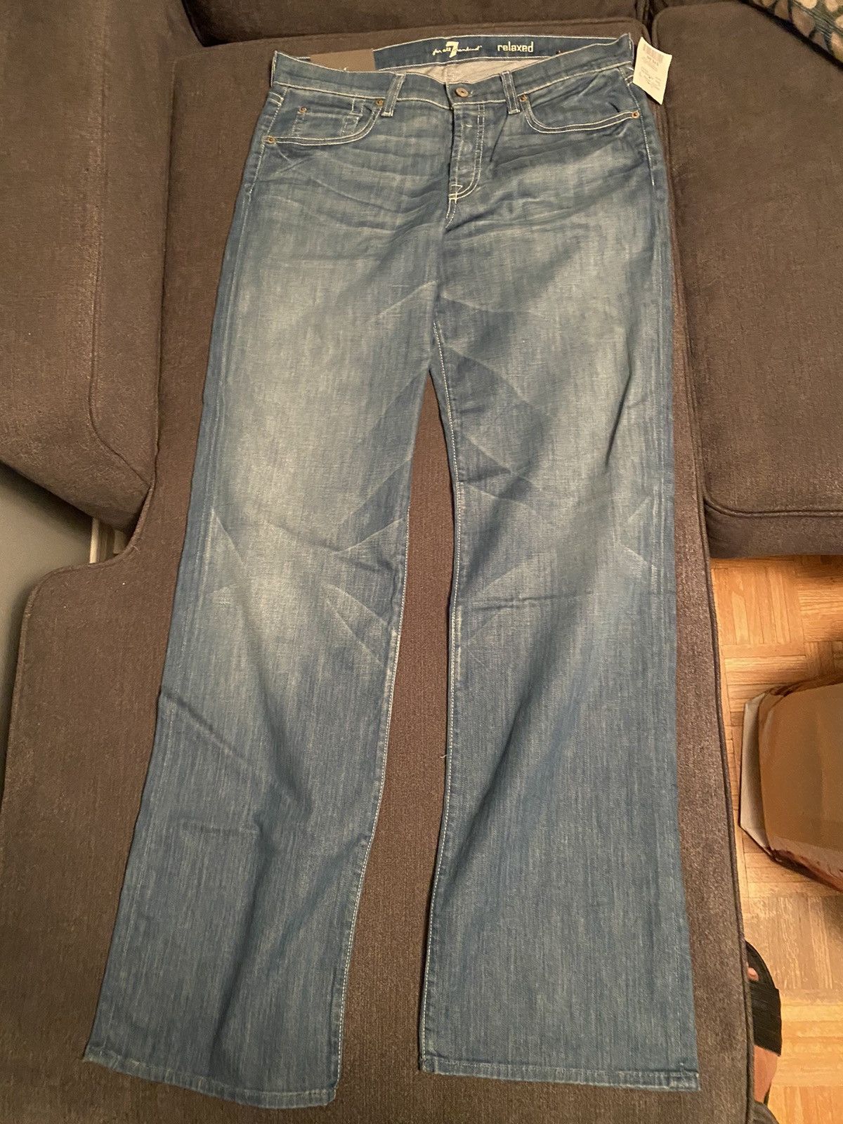 7 For All Mankind 7 for all man kind Relaxed fit Size US 32 / EU 48 - 2 Thumbnail