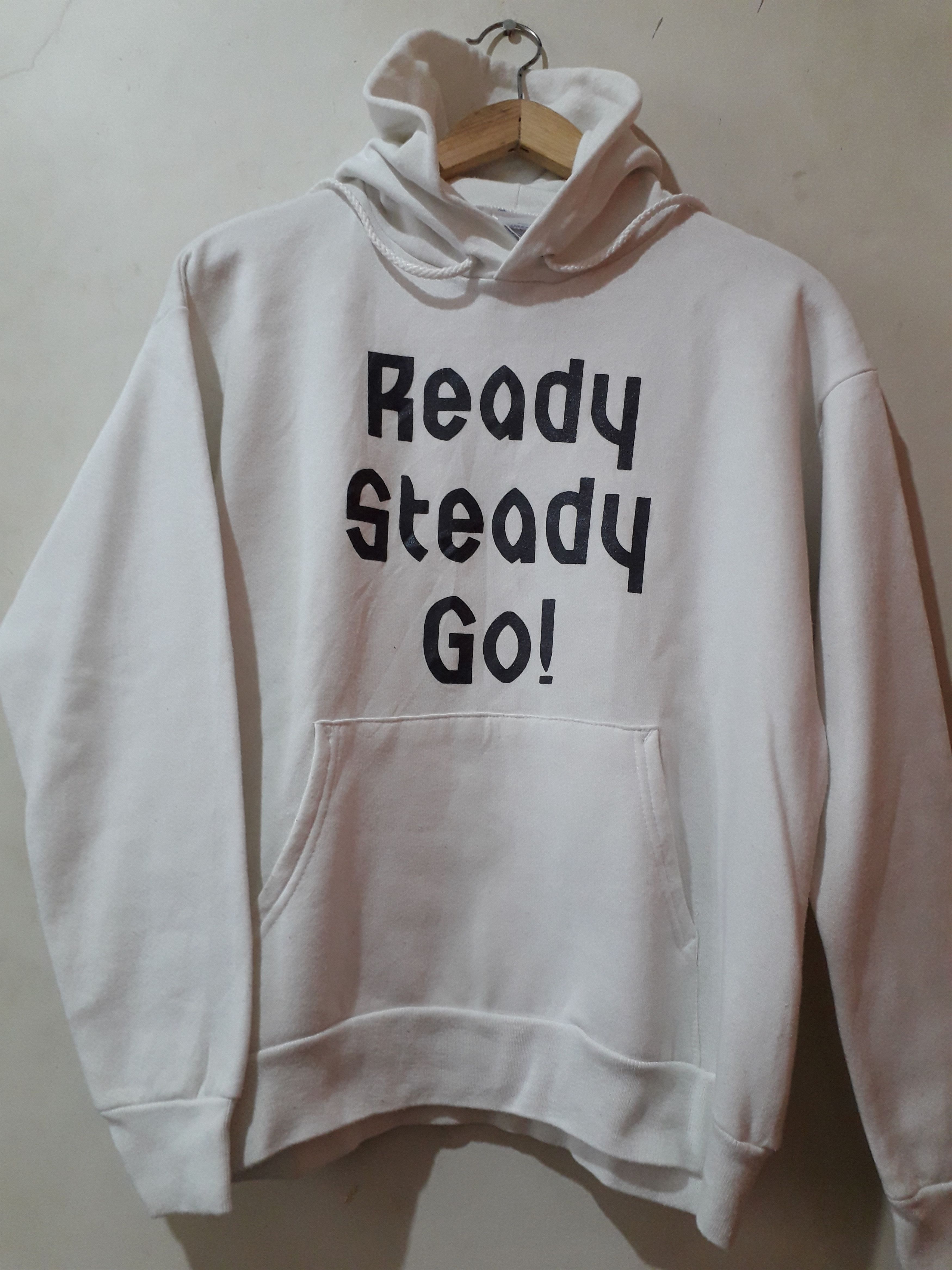 Vintage Ready Steady Go ! worn by Graham coxon blur hoodies