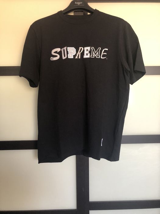 Supreme Supreme Collage Logo S/S Top Tee Shirt | Grailed