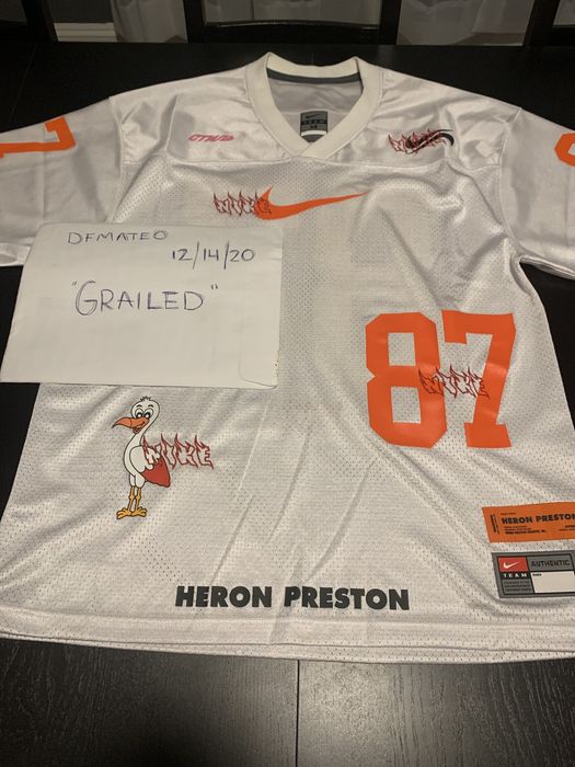 Nike Nike x Heron Preston Oversized Football Jersey | Grailed