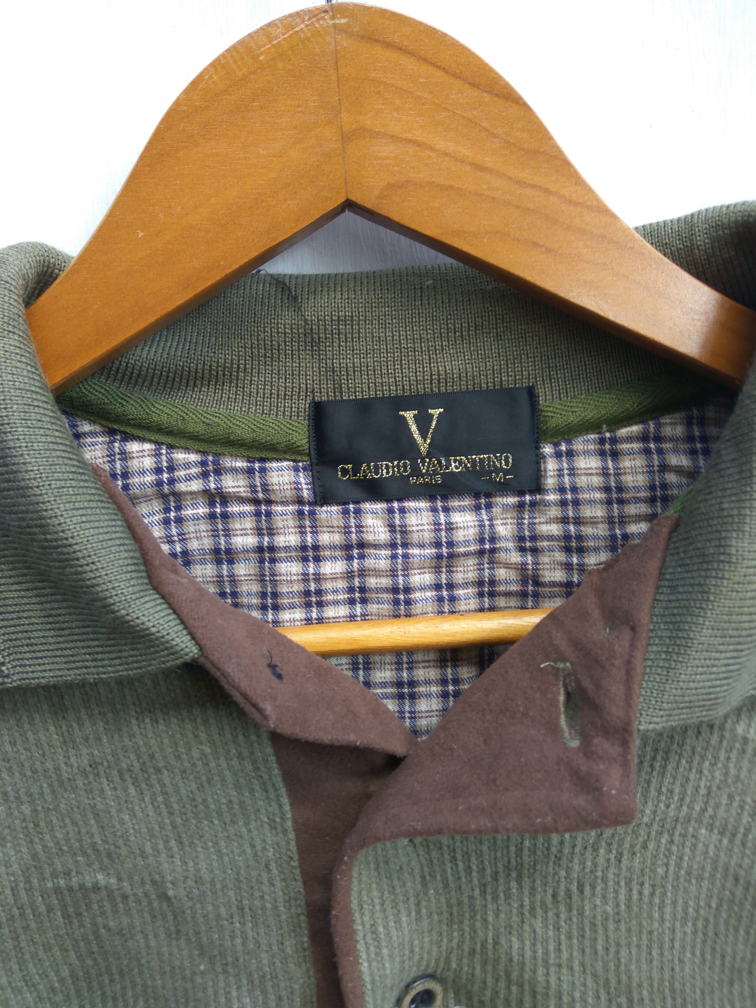 Valentino CLAUDIO VALENTINO PARIS Collar Sweatshirt Quarter Button Size US M / EU 48-50 / 2 - 4 Thumbnail
