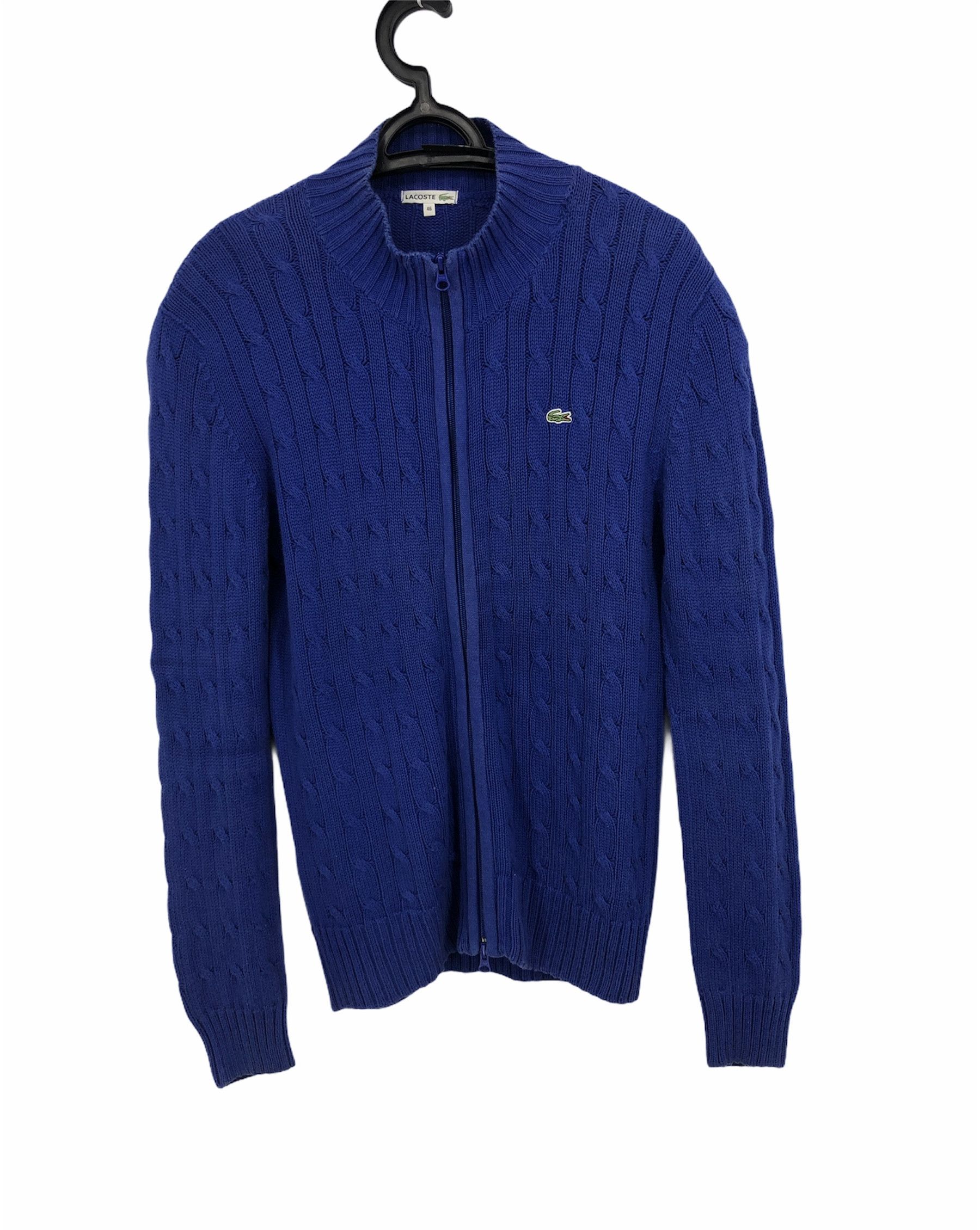 Lacoste LACOSTE Sweater Small Logo fullzip Jumper Pullover Size US S / EU 44-46 / 1 - 1 Thumbnail