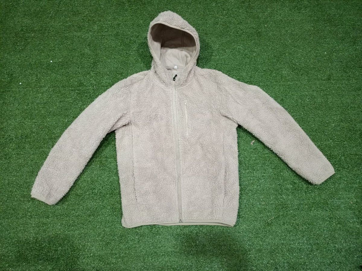 Uniqlo designer Fleece Hoodie jacket zip up
