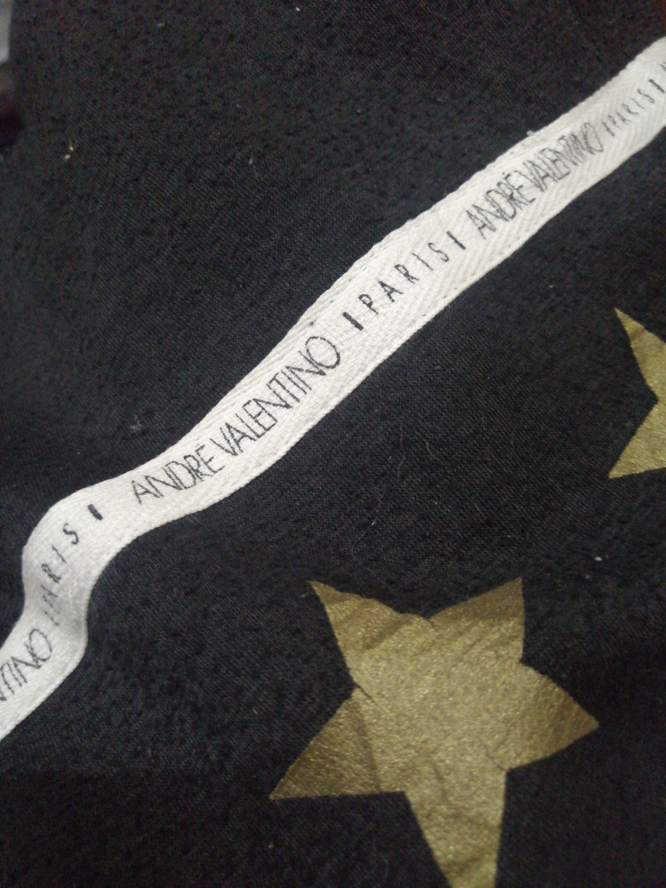 Designer × Vintage Andre Valentino Paris Big Logo Sweatshirt Size US M / EU 48-50 / 2 - 5 Thumbnail