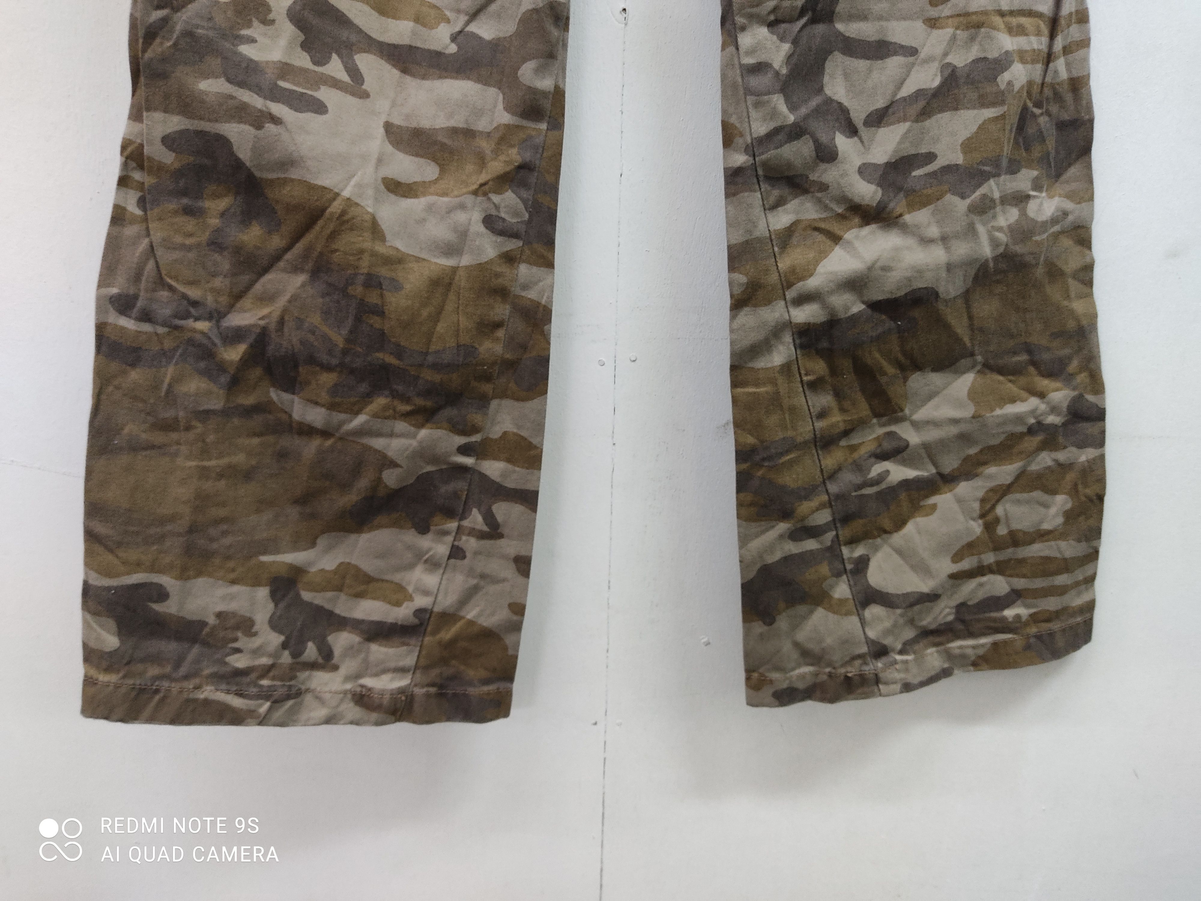 Japanese Brand Bad Boy Camo Multipocket Utility Cargo Pants Size US 32 / EU 48 - 14 Thumbnail
