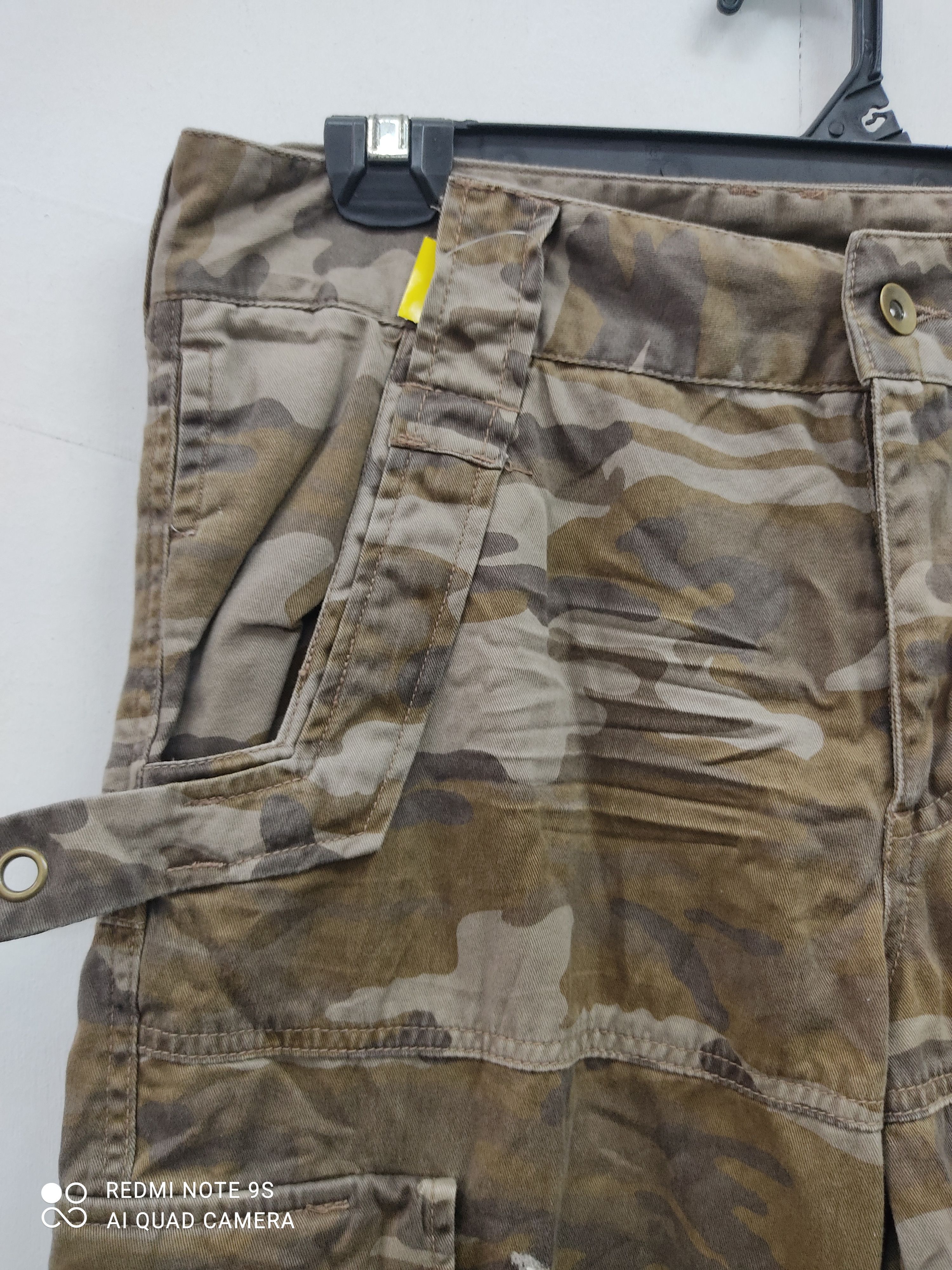 Japanese Brand Bad Boy Camo Multipocket Utility Cargo Pants Size US 32 / EU 48 - 5 Thumbnail