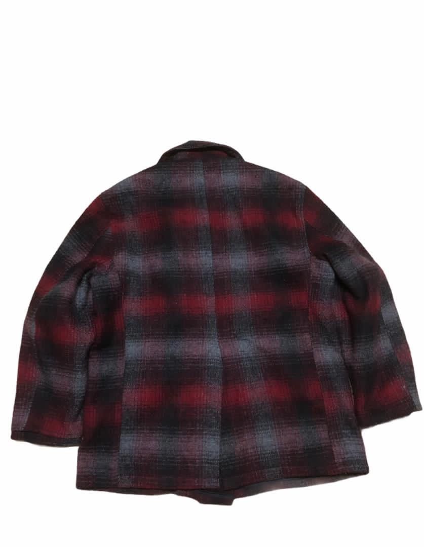 I. Spiewak And Sons Vintage Tartan Jacket Wool Double Breast Winter Jacket Size US L / EU 52-54 / 3 - 3 Thumbnail