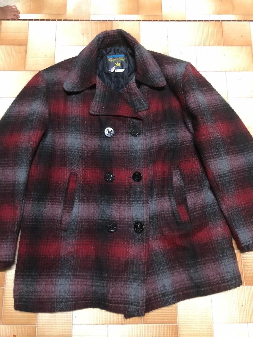 I. Spiewak And Sons Vintage Tartan Jacket Wool Double Breast Winter Jacket Size US L / EU 52-54 / 3 - 6 Thumbnail