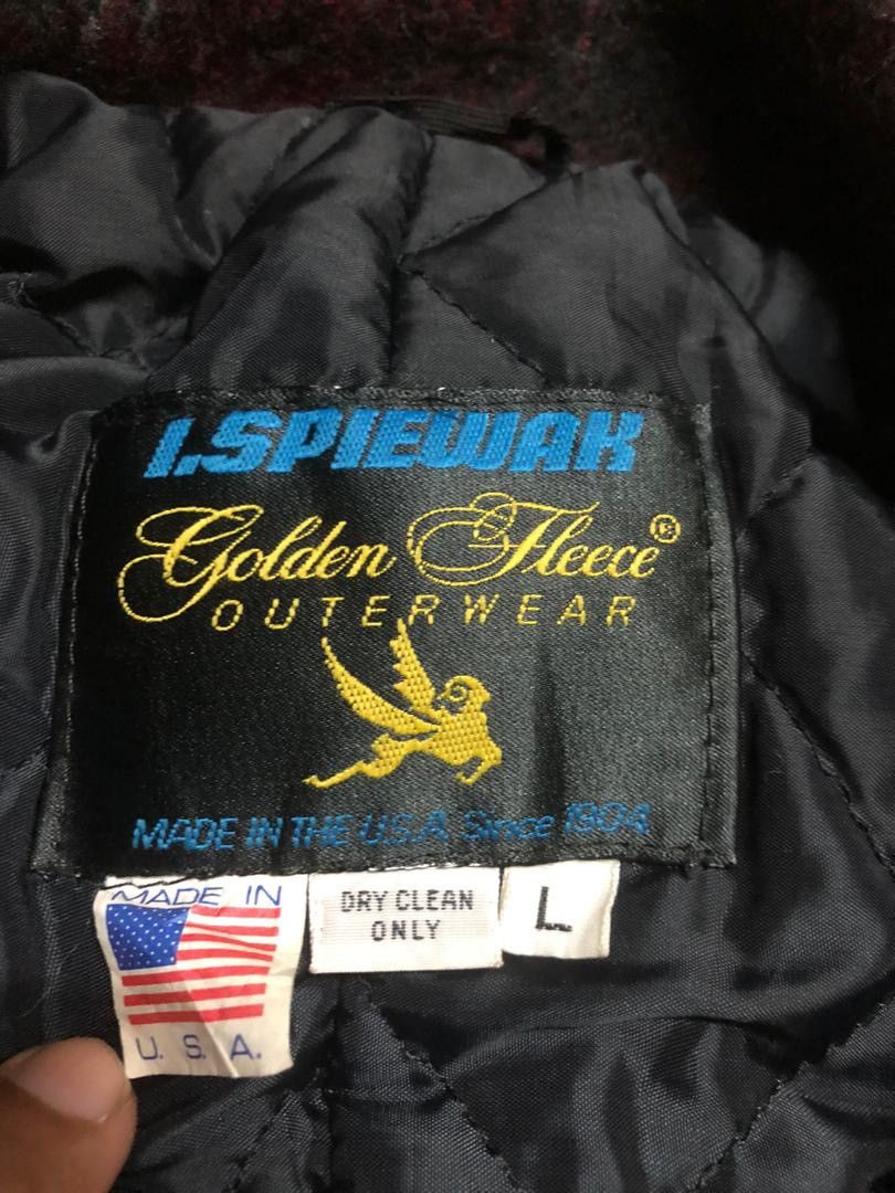 I. Spiewak And Sons Vintage Tartan Jacket Wool Double Breast Winter Jacket Size US L / EU 52-54 / 3 - 4 Thumbnail