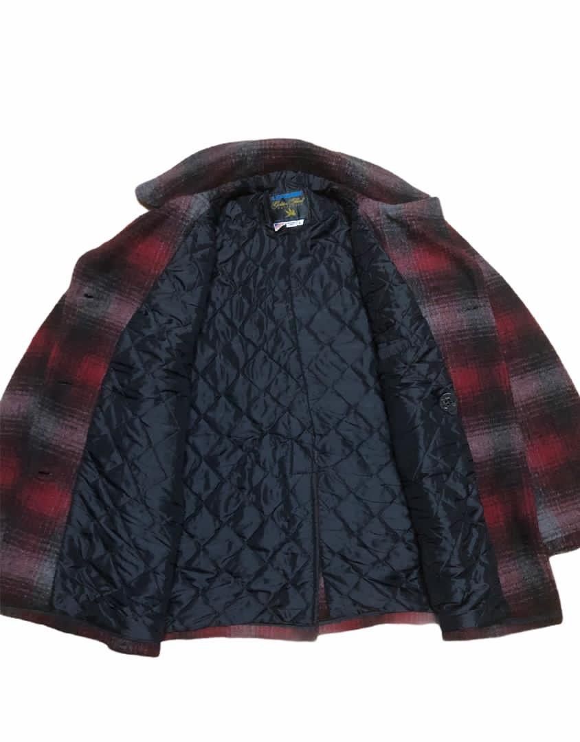 I. Spiewak And Sons Vintage Tartan Jacket Wool Double Breast Winter Jacket Size US L / EU 52-54 / 3 - 2 Thumbnail