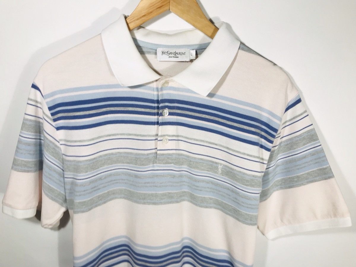 Yves Saint Laurent Men’s Polo YSL Yves Saint Laurent Size US L / EU 52-54 / 3 - 2 Thumbnail