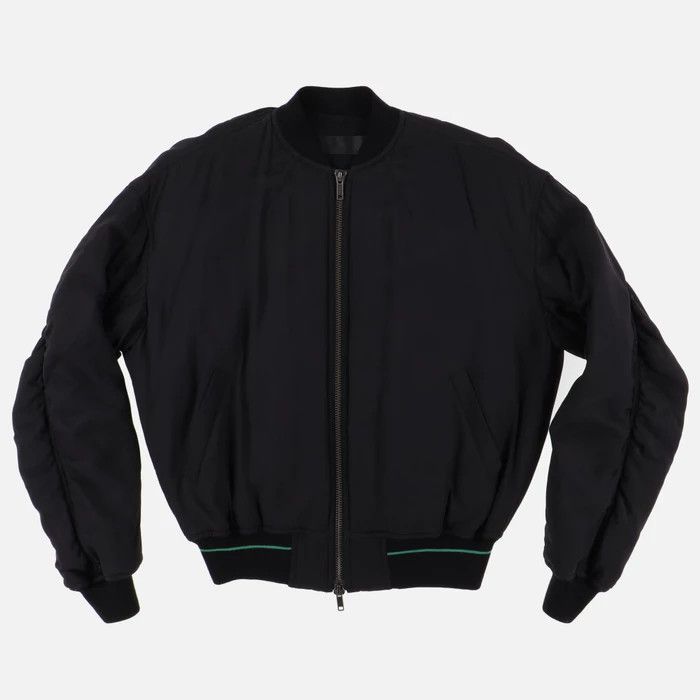 ジャケット・アウター Haider Ackermann blacksilk bomber jacket Haider Ackermann Haider Ackermann Black Silk Bomber Jacket | Grailed