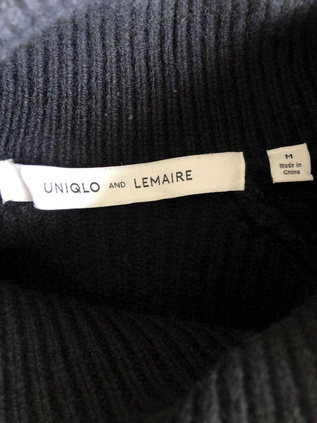 Christophe Lemaire Lemaire Mock Neck Gauge Merino Knitted Jumper Size US S / EU 44-46 / 1 - 5 Thumbnail