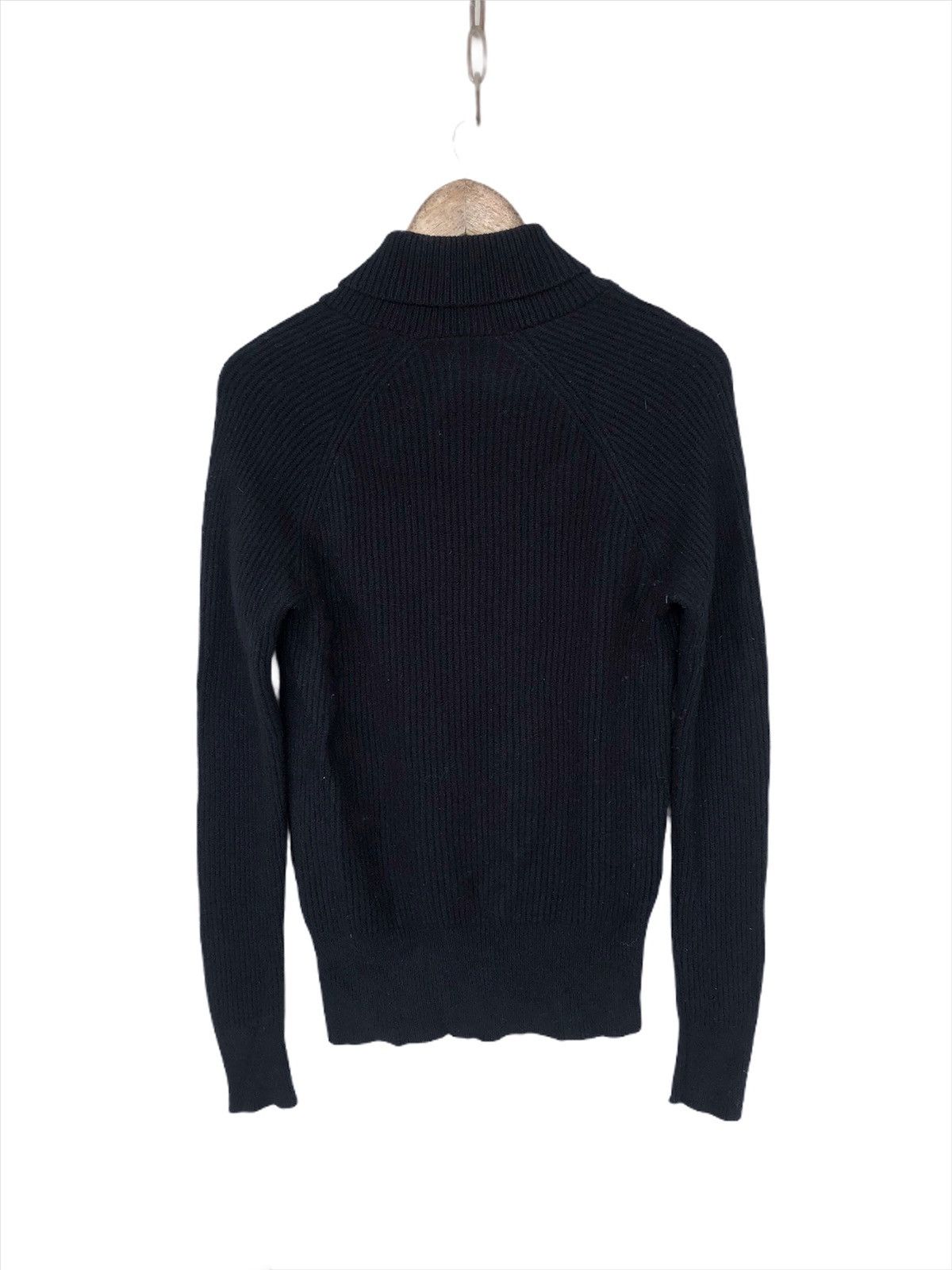 Christophe Lemaire Lemaire Mock Neck Gauge Merino Knitted Jumper Size US S / EU 44-46 / 1 - 4 Thumbnail