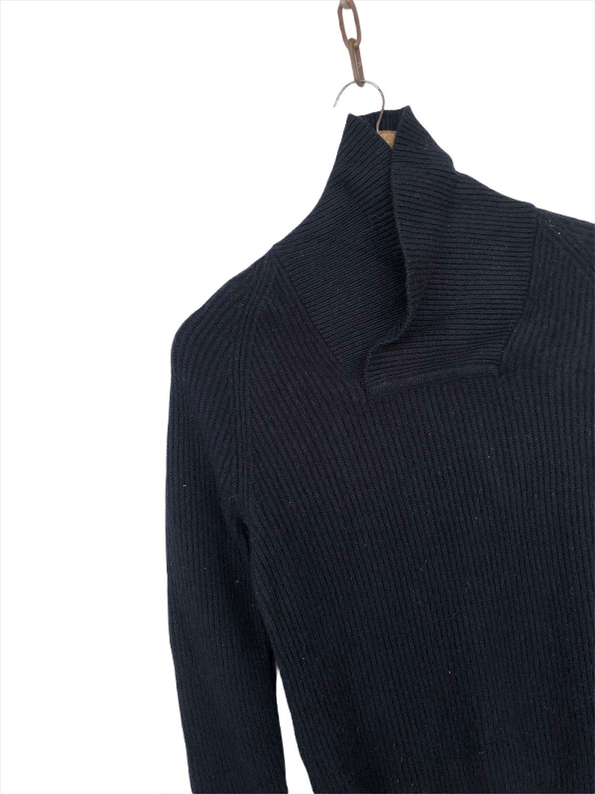 Christophe Lemaire Lemaire Mock Neck Gauge Merino Knitted Jumper Size US S / EU 44-46 / 1 - 3 Thumbnail
