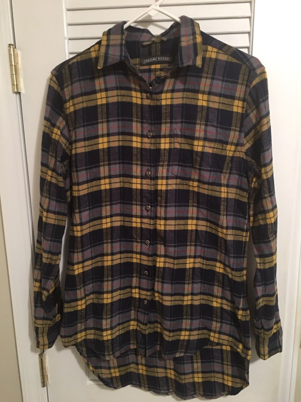 Chrome Hearts Flannel Shirt Retail $2000 | Grailed
