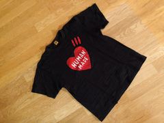 HUMAN MADE Heart L/S T-Shirt 大愛心LV MADE愛心HM24CS008BE