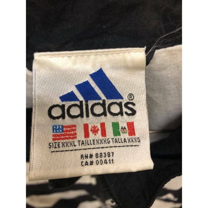 Adidas Vintage ADIDAS Windbreaker Jacket 3X RN#88387 CA#00411 | Grailed