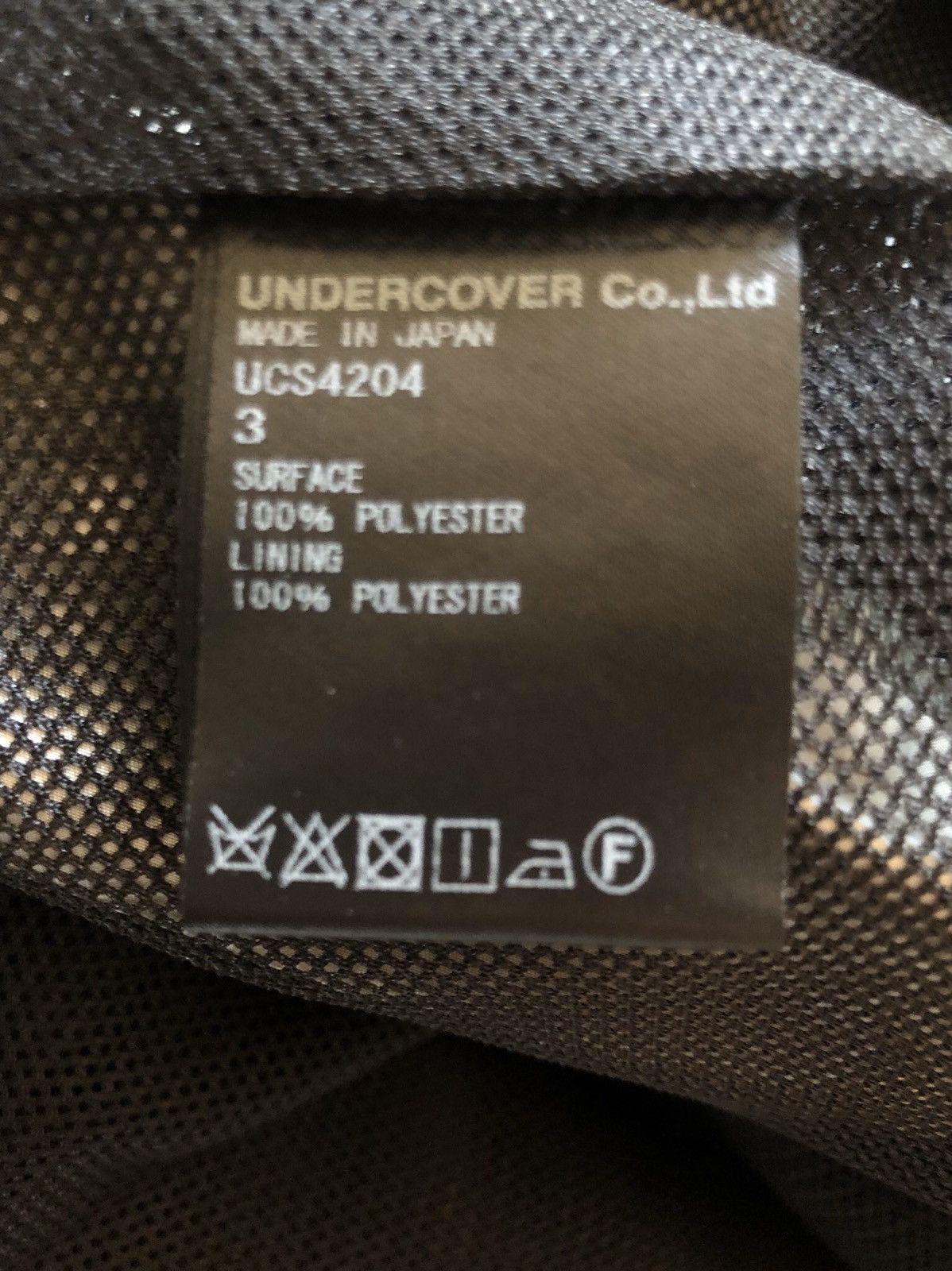 Undercover UNDERCOVER Distorted Angel Face jacket rare UCS4204 SS2017 Size US L / EU 52-54 / 3 - 5 Thumbnail