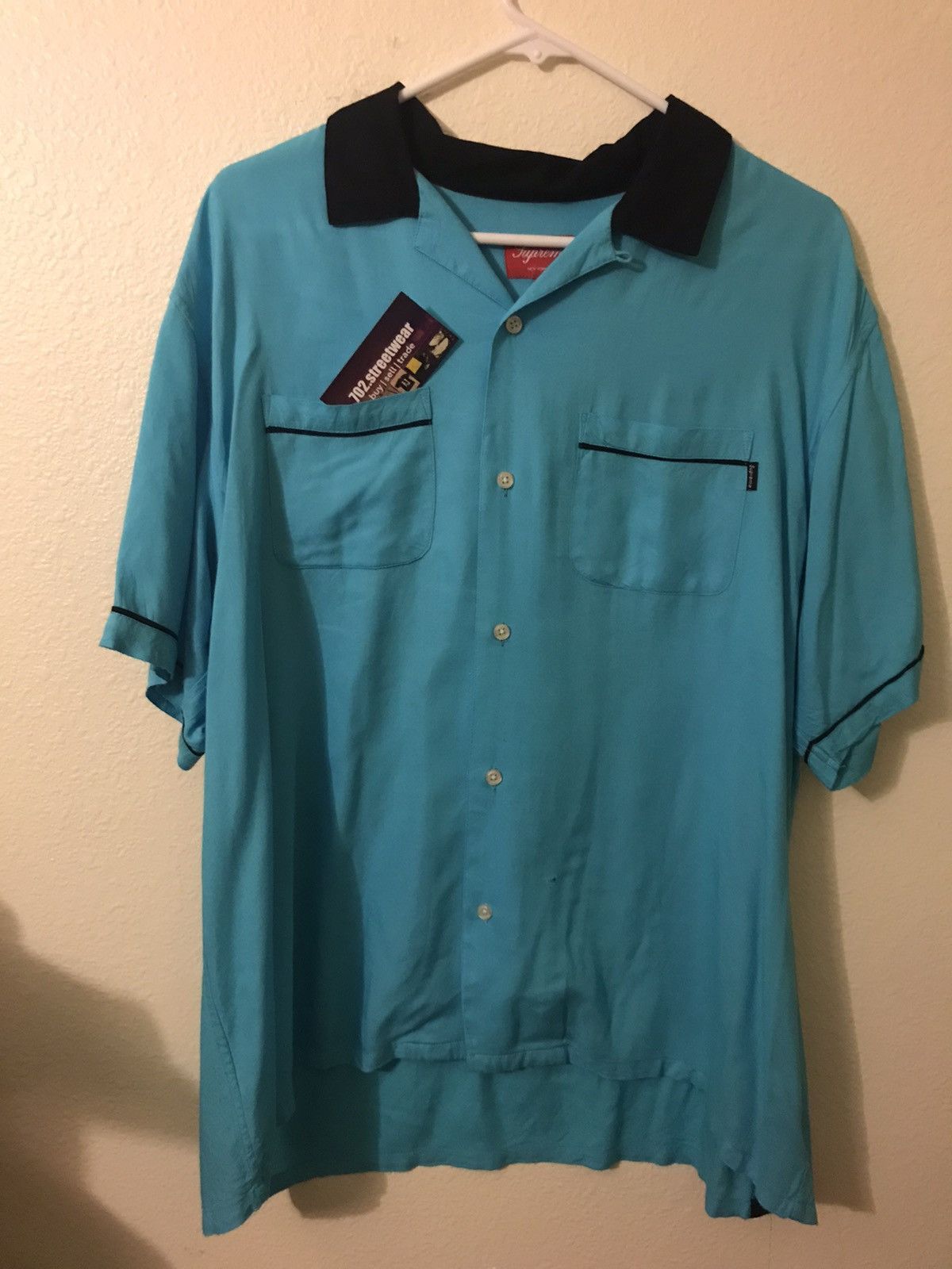 Supreme Supreme Playboy Bowling Shirt rare | Grailed