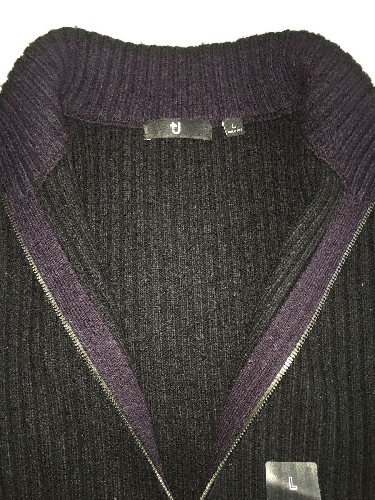 Jil Sander × Uniqlo Jil Sander x Uniqlo +J Ribbed Knit Zip Jil Sander × Uniqlo Jil Sander x Uniqlo +J Ribbed Knit Zip