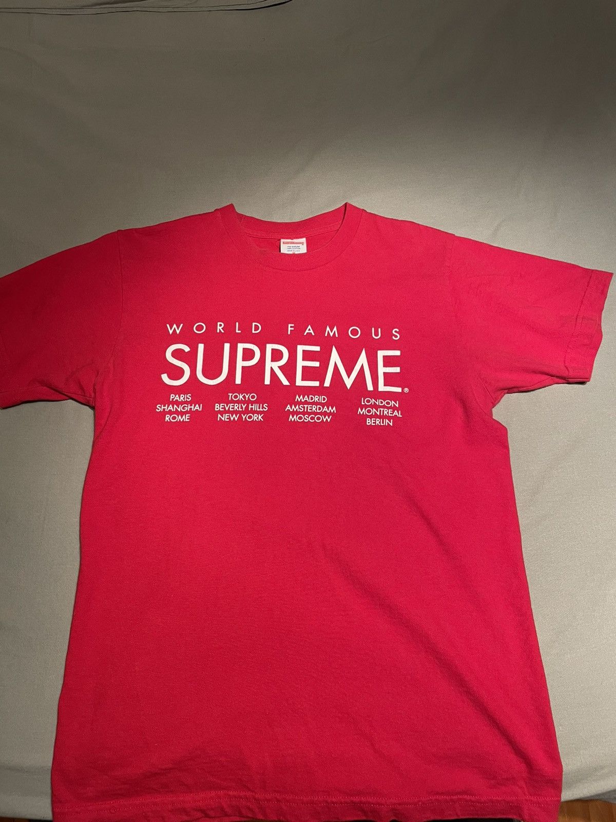 Supreme World Famous tee - Short Sleeve T Shirts