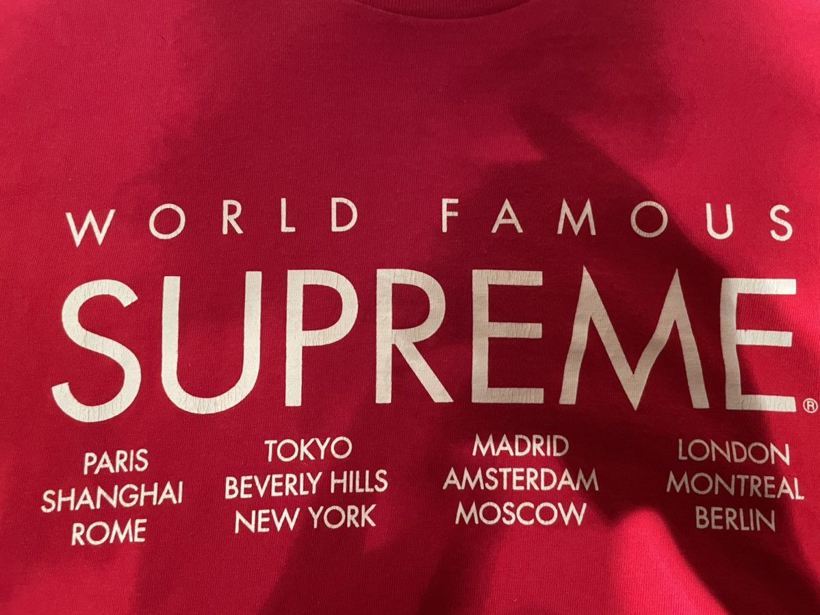 Supreme World Famous tee - Short Sleeve T Shirts