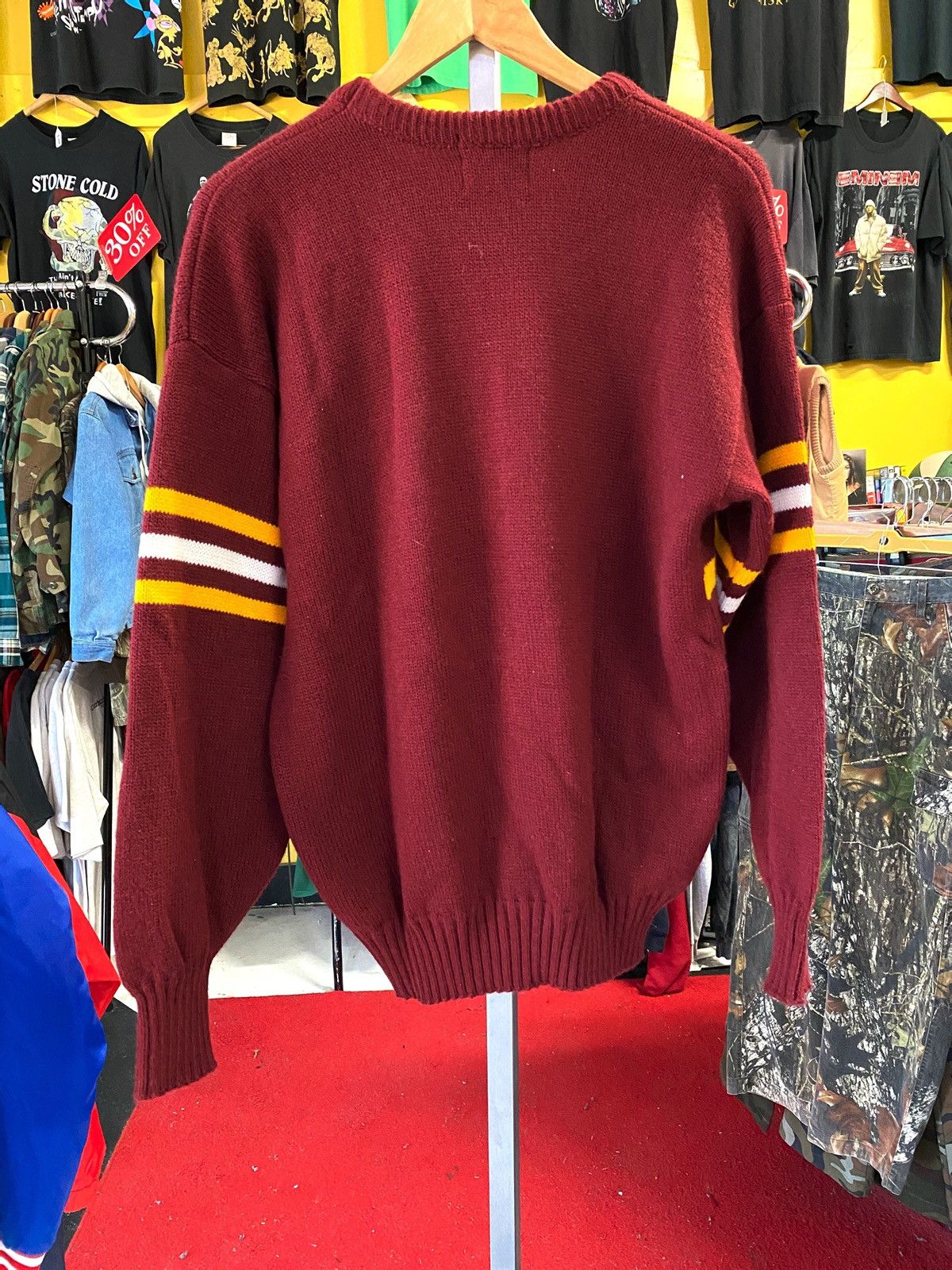 Vintage 80 s Vintage Cliff Engle WASHINGTON REDSKINS Sweater Grailed