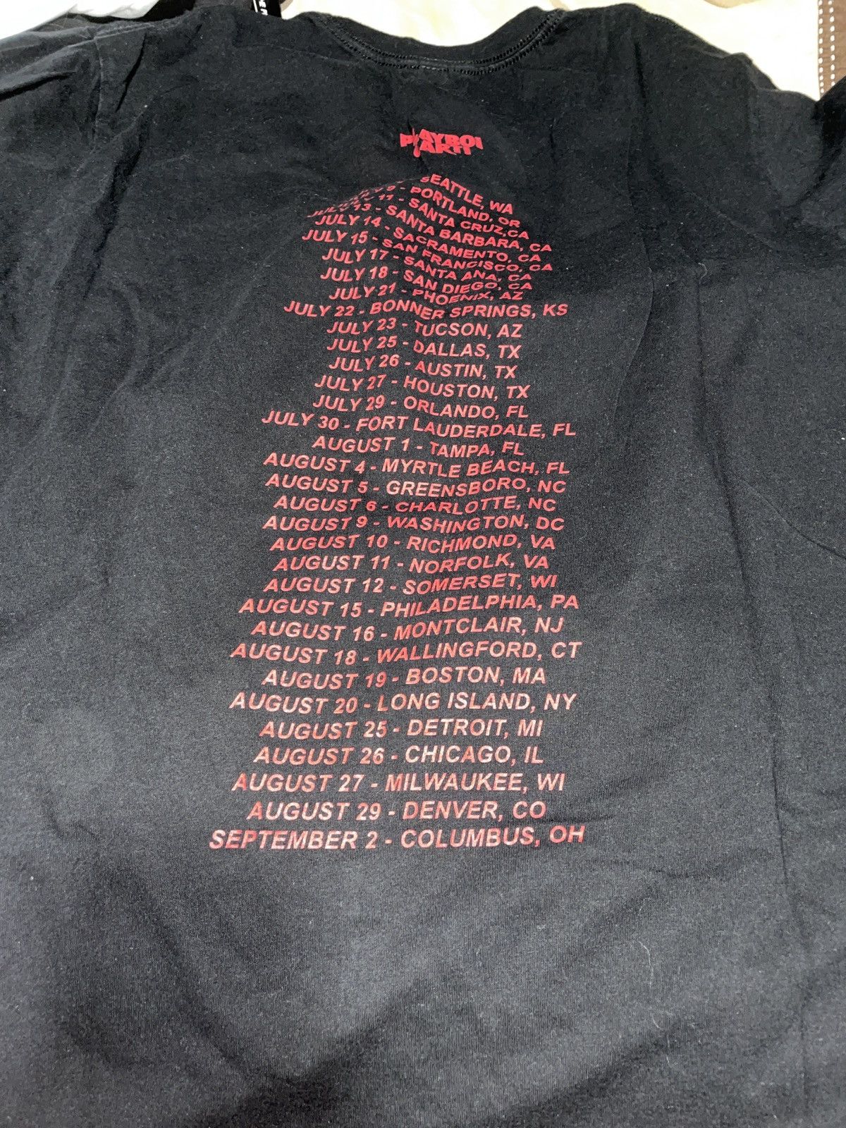 Playboi Carti Playboi Carti Tour Shirts Size US XXL / EU 58 / 5 - 2 Thumbnail