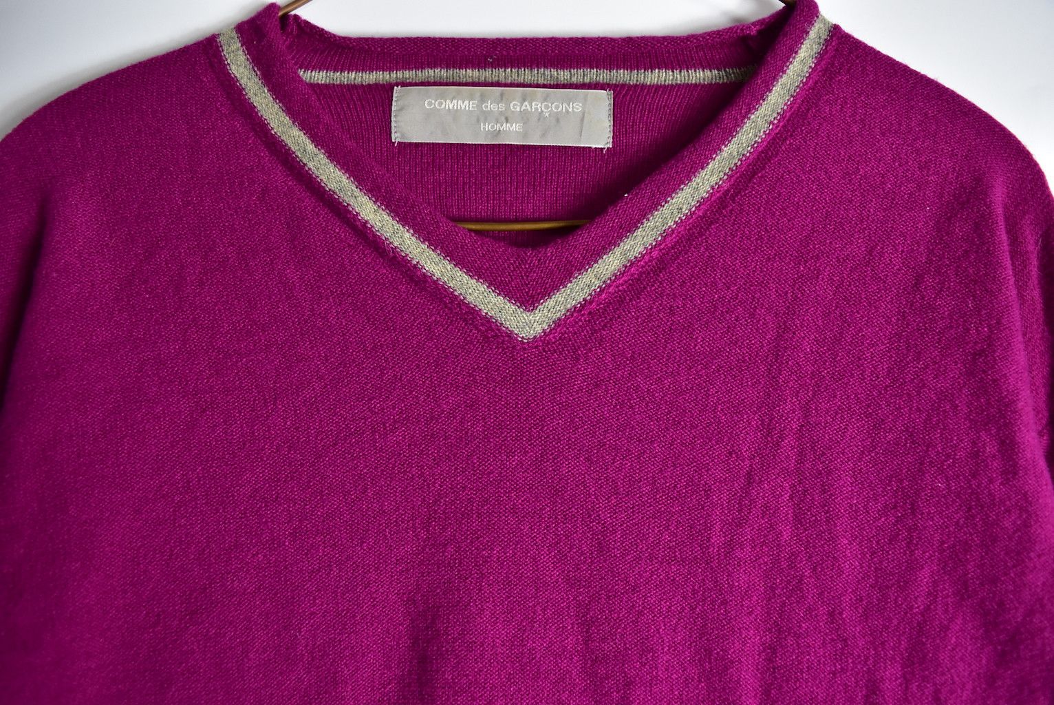 Comme des Garcons COMME des GARCONS / Purplepink Sweater / 11425 - 0113 53 Size US M / EU 48-50 / 2 - 7 Thumbnail