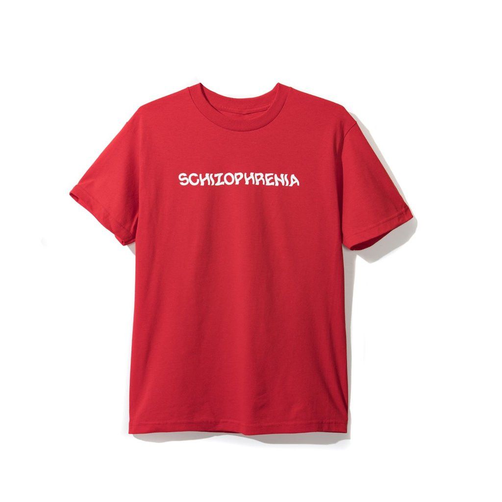 Anti Social Social Club DS White ASSC Schizophrenia Schizo Red Tee FTP FOG BAPE KITH Size US M / EU 48-50 / 2 - 1 Thumbnail