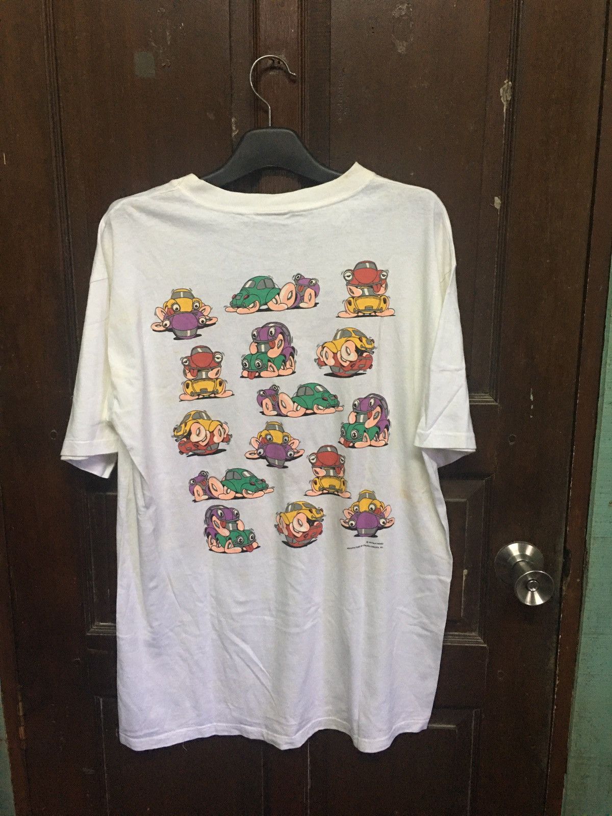 Rap Tees × Vintage Rare vintage 90s FARFUGNOOKIE SEX STYLE VOLKSWAGEN herbie Size US L / EU 52-54 / 3 - 4 Thumbnail