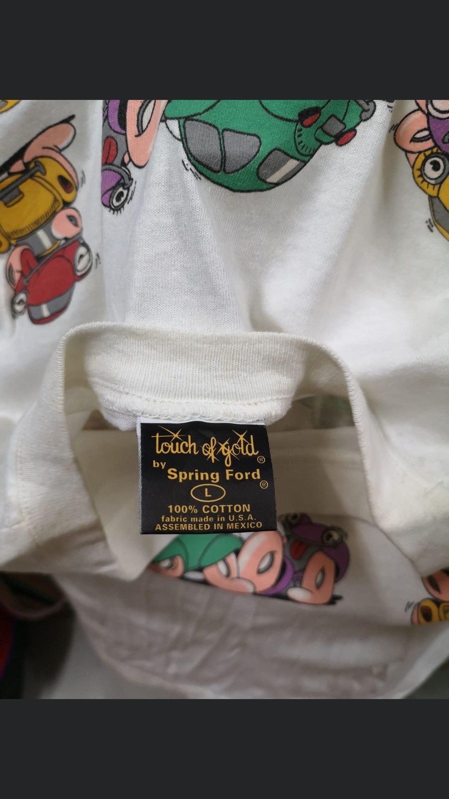 Rap Tees × Vintage Rare vintage 90s FARFUGNOOKIE SEX STYLE VOLKSWAGEN herbie Size US L / EU 52-54 / 3 - 7 Thumbnail