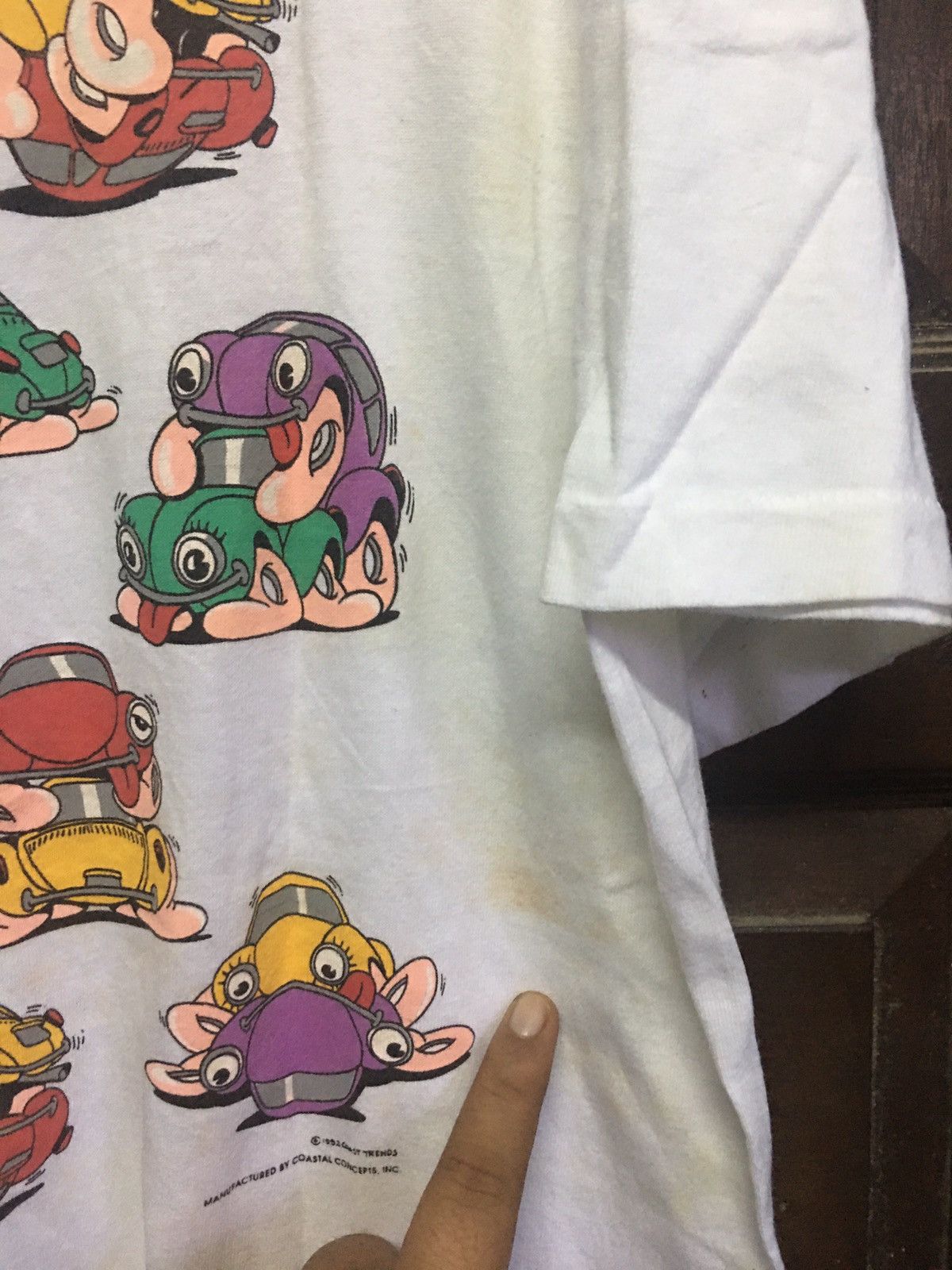 Rap Tees × Vintage Rare vintage 90s FARFUGNOOKIE SEX STYLE VOLKSWAGEN herbie Size US L / EU 52-54 / 3 - 5 Thumbnail