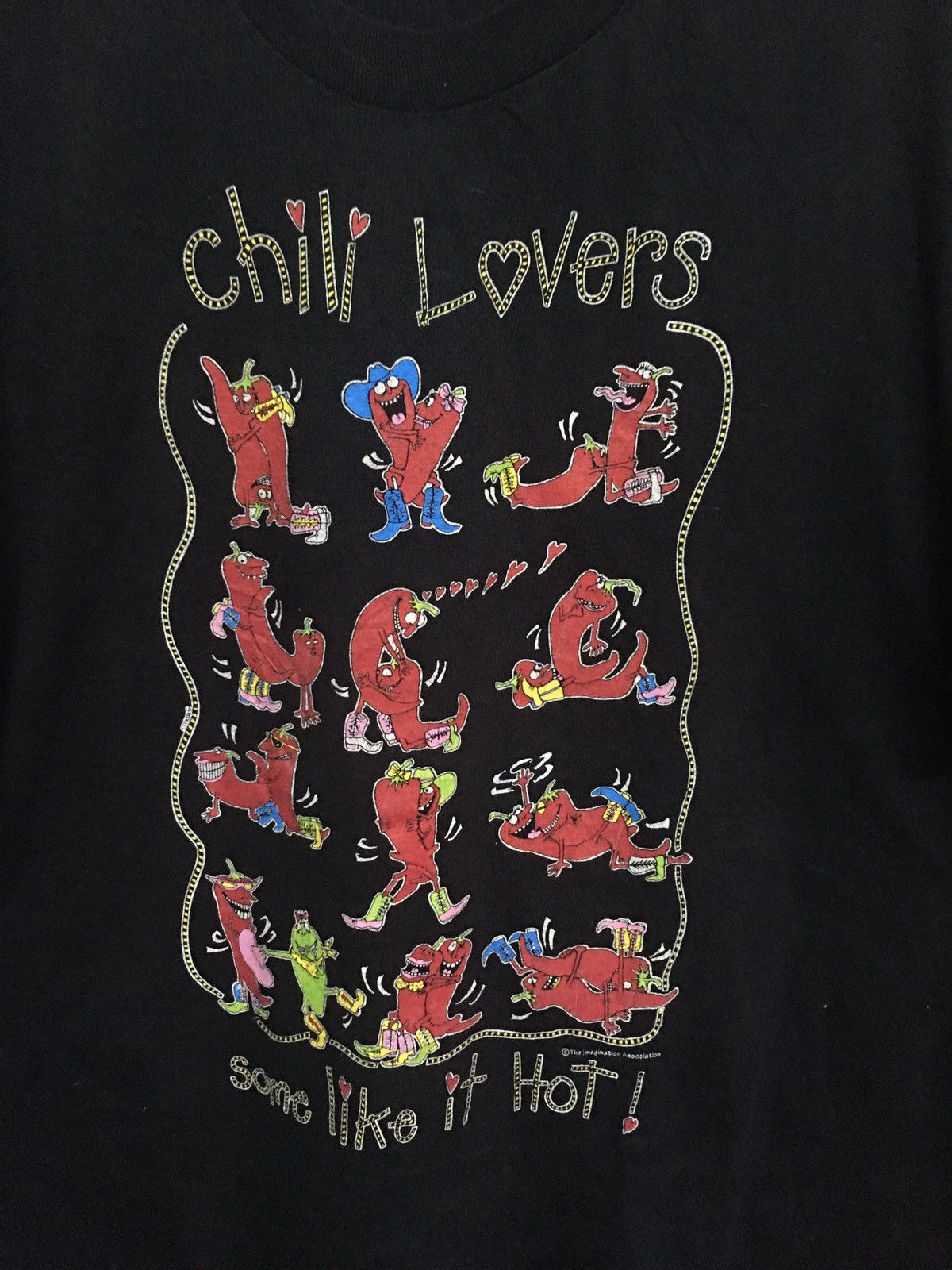 Vintage Rare vintage 90s CHILI LOVER SEX POSITION FUNNY Size US XL / EU 56 / 4 - 1 Thumbnail