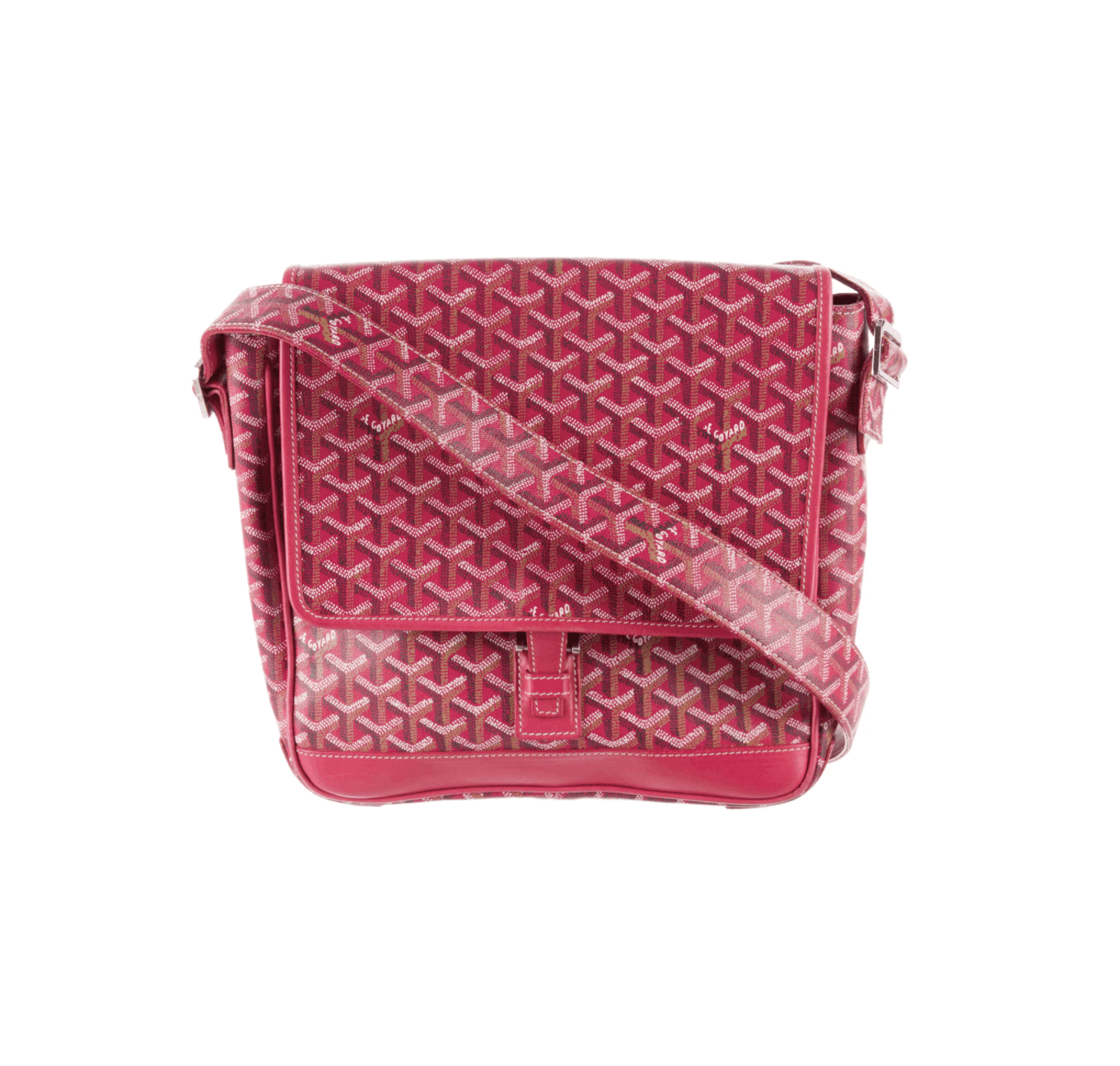 Goyard Goyardine Urbain Messenger Bag - Burgundy Messenger Bags, Bags -  GOY35911