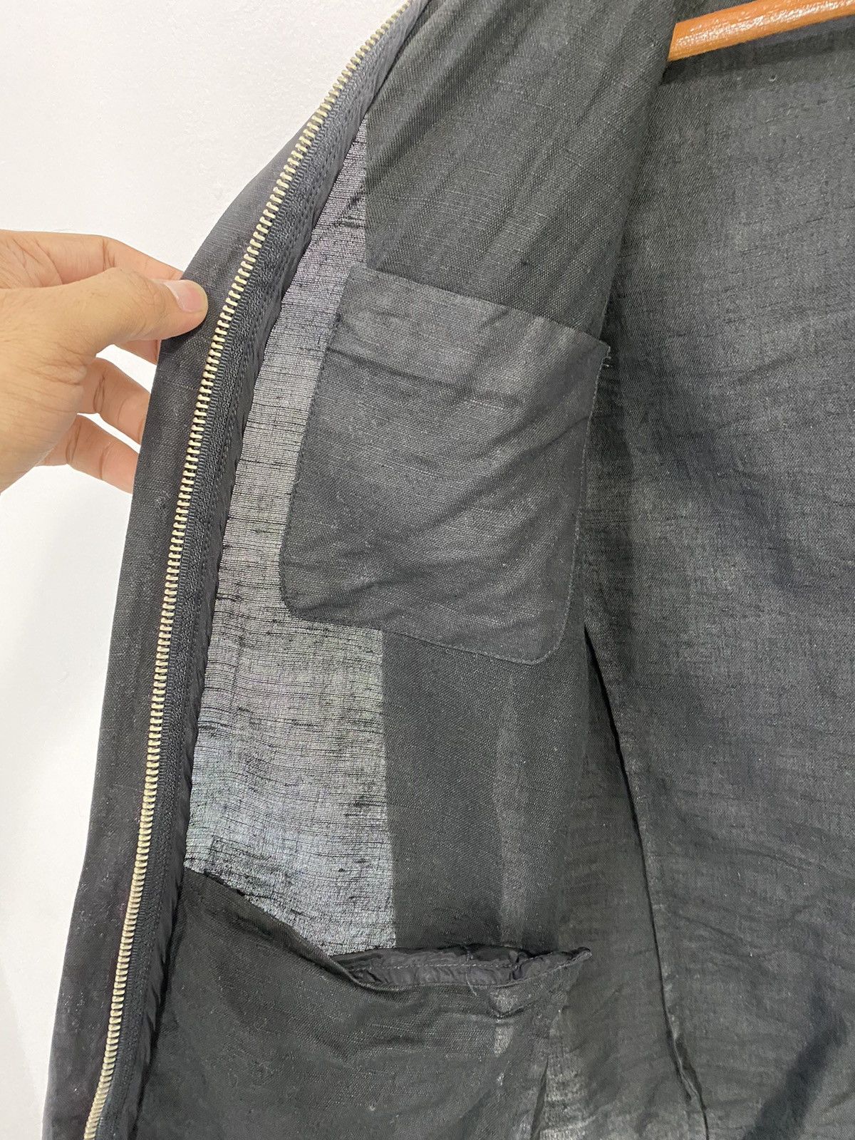Versace Jeans Couture Versus Versace Linen Jacket Black Color Design Size US XS / EU 42 / 0 - 9 Thumbnail