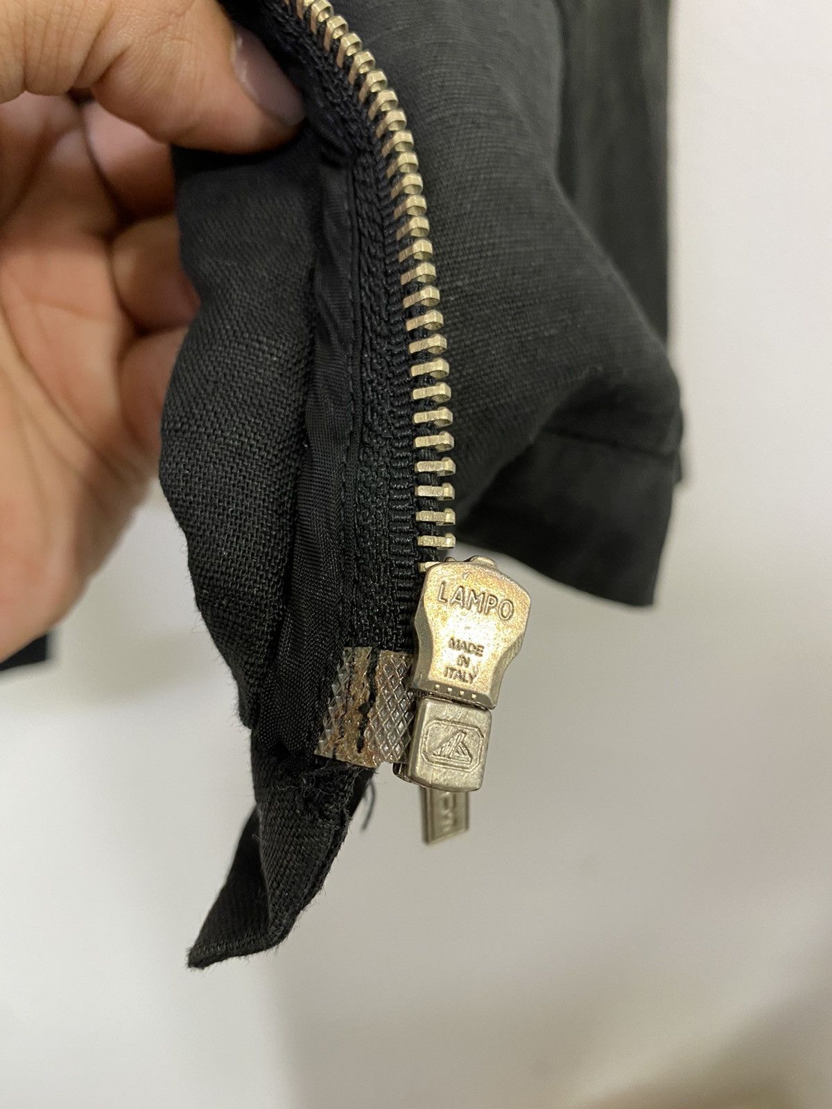 Versace Jeans Couture Versus Versace Linen Jacket Black Color Design Size US XS / EU 42 / 0 - 8 Thumbnail