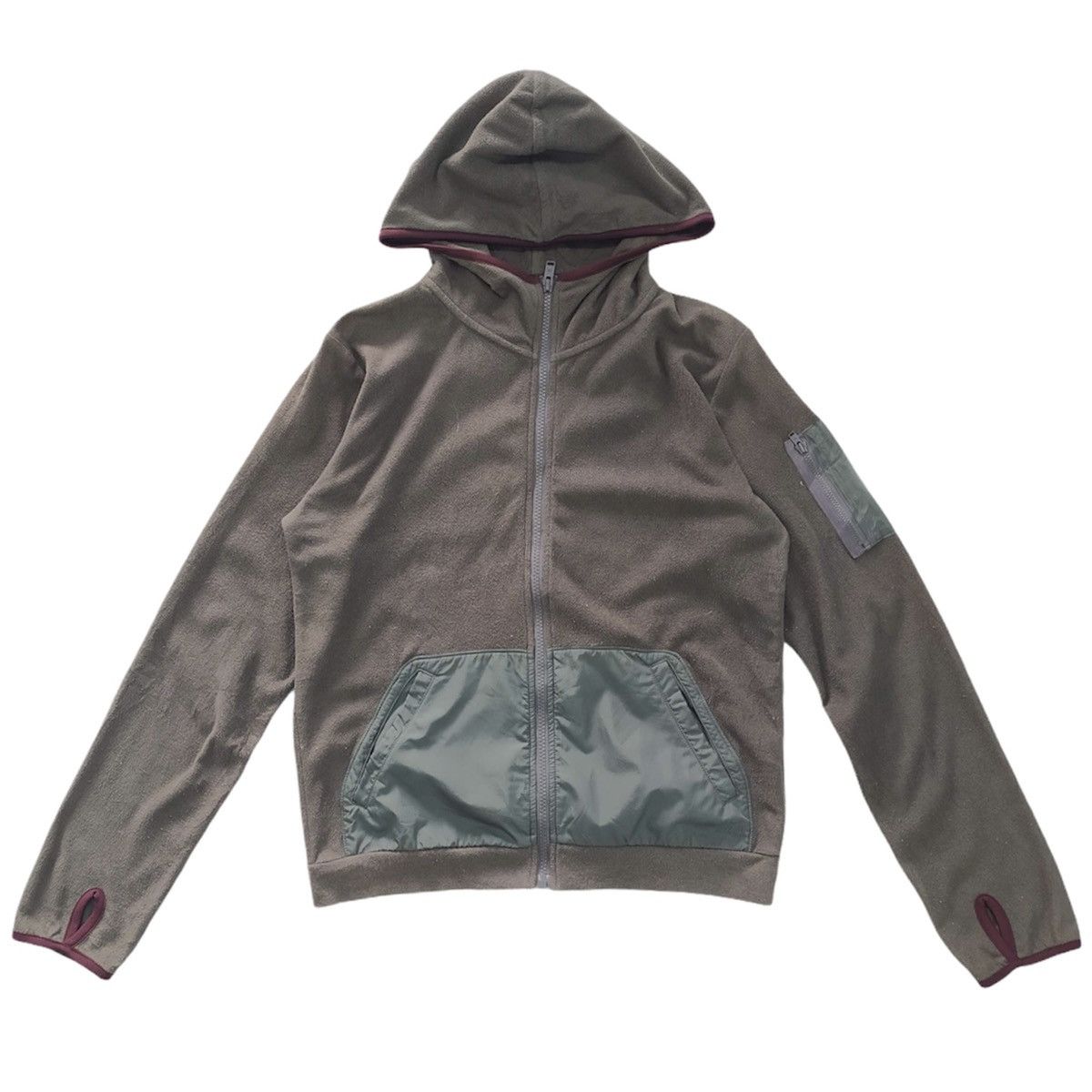 Undercover × Uniqlo Undercover x UNIQLO UU fleece zipper hoodie Size US S / EU 44-46 / 1 - 1 Thumbnail