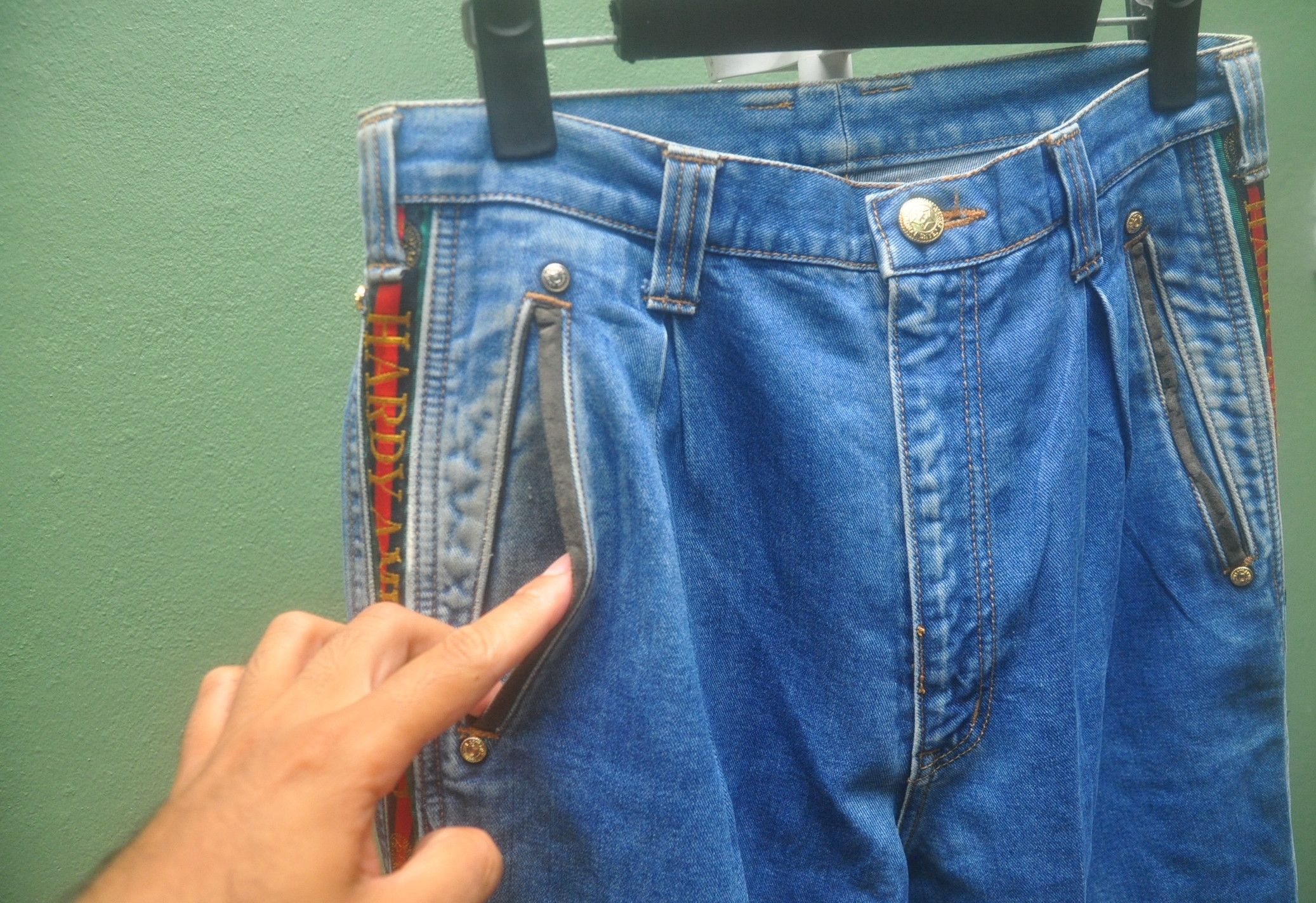 Designer × Hardy Amies × Japanese Brand Vintage Hardy Amies Japanese Designer Fashion Style Size US 30 / EU 46 - 6 Thumbnail