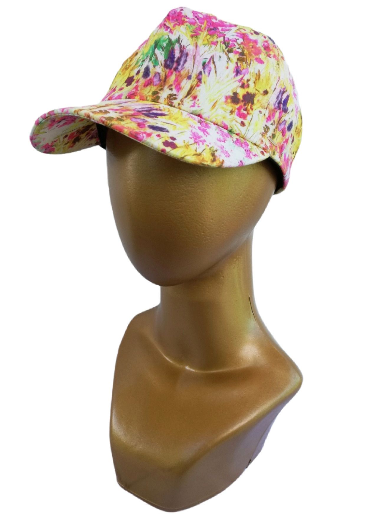 CA4LA 🔥Designe Japanese Ca4la Flowers Fullprint Hat Cap Cotton🔥 Size ONE SIZE - 1 Thumbnail