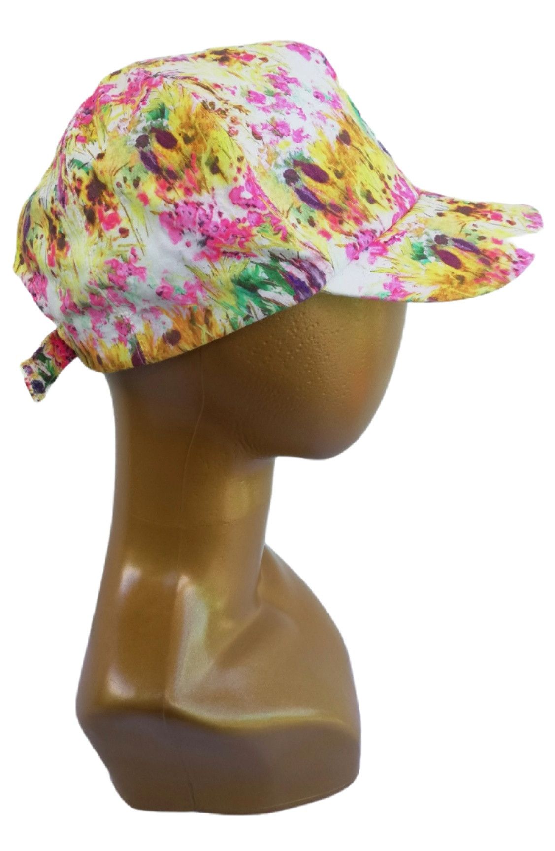 CA4LA 🔥Designe Japanese Ca4la Flowers Fullprint Hat Cap Cotton🔥 Size ONE SIZE - 6 Thumbnail