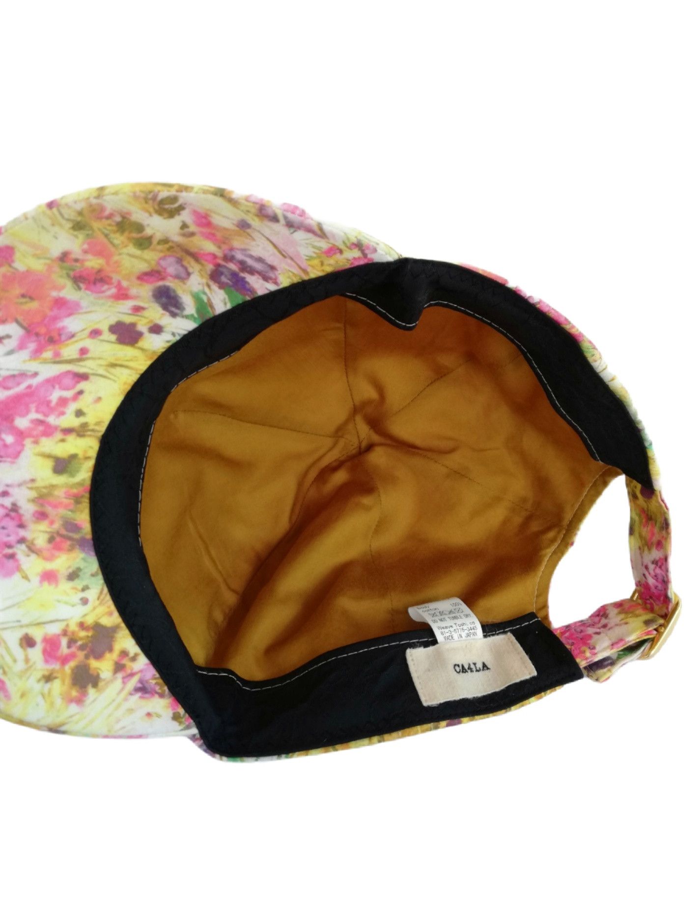 CA4LA 🔥Designe Japanese Ca4la Flowers Fullprint Hat Cap Cotton🔥 Size ONE SIZE - 14 Thumbnail