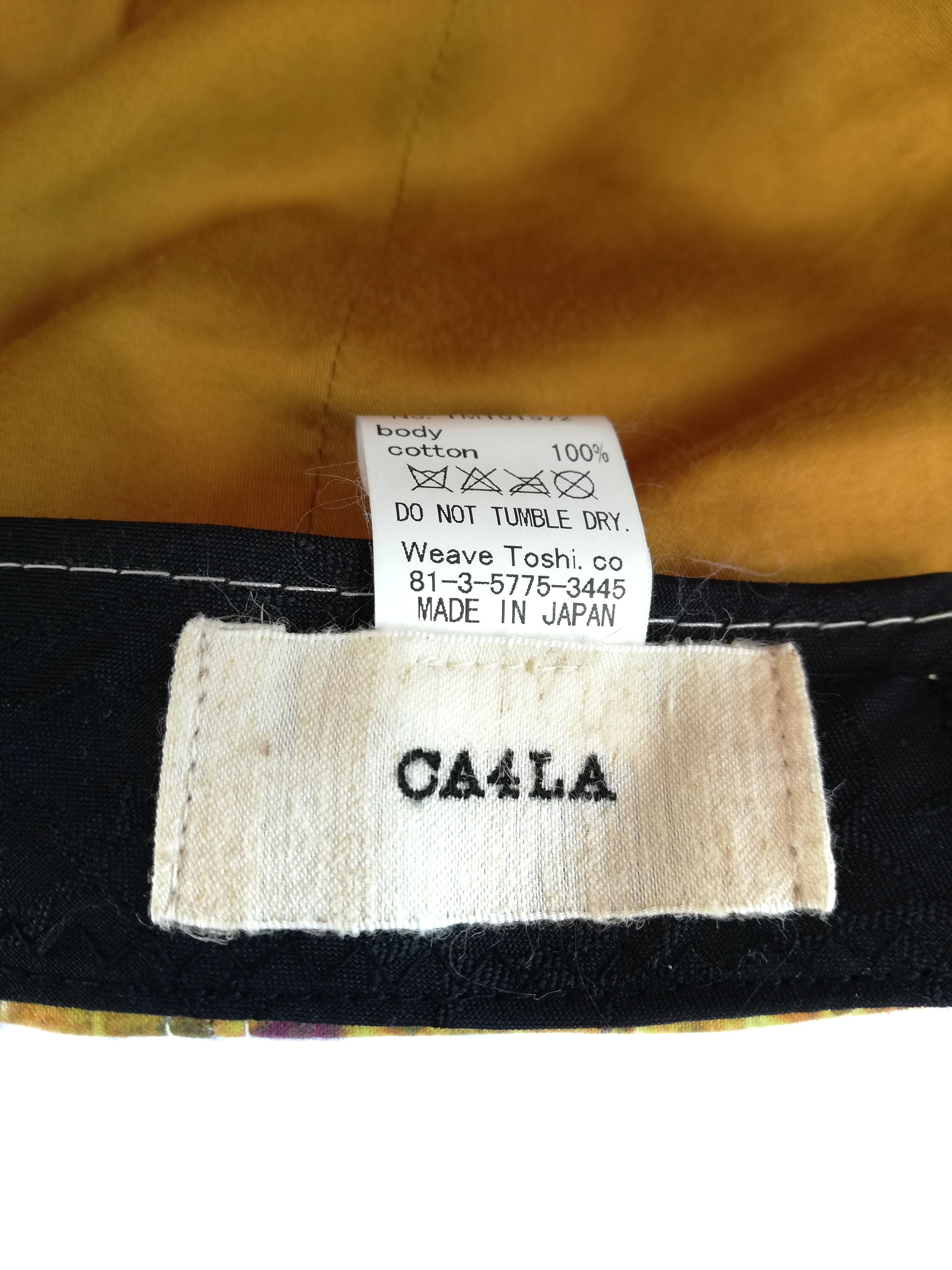 CA4LA 🔥Designe Japanese Ca4la Flowers Fullprint Hat Cap Cotton🔥 Size ONE SIZE - 15 Thumbnail