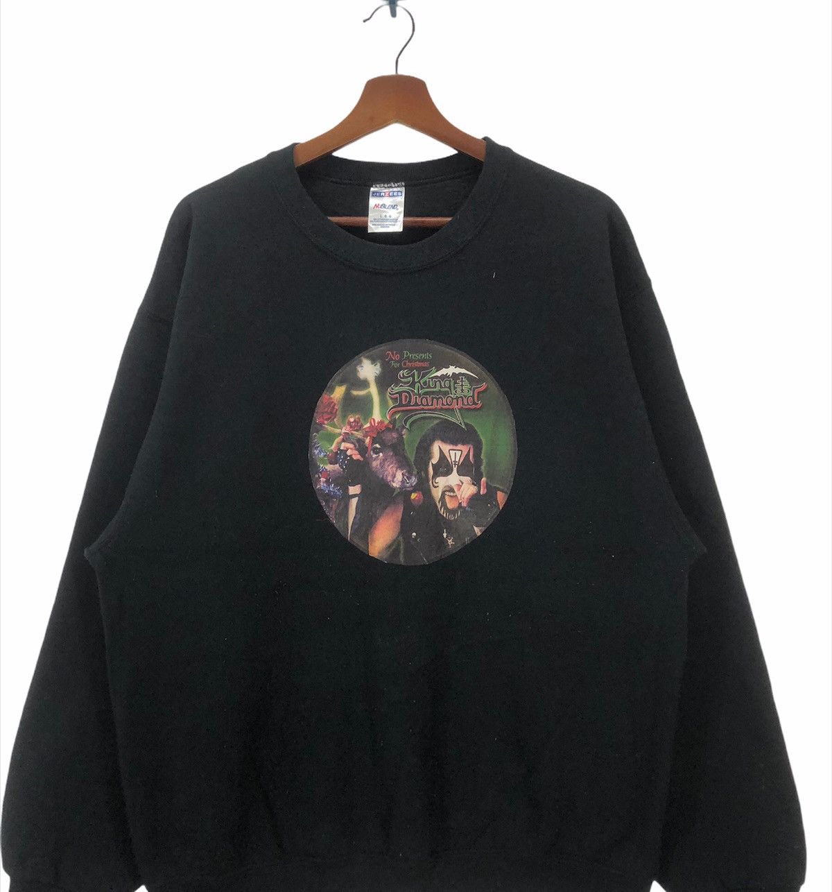 Band Tees × Vintage Vintage King Diamond Band Crewneck Size US L / EU 52-54 / 3 - 2 Thumbnail