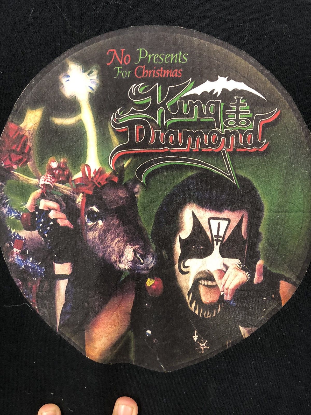 Band Tees × Vintage Vintage King Diamond Band Crewneck Size US L / EU 52-54 / 3 - 3 Thumbnail