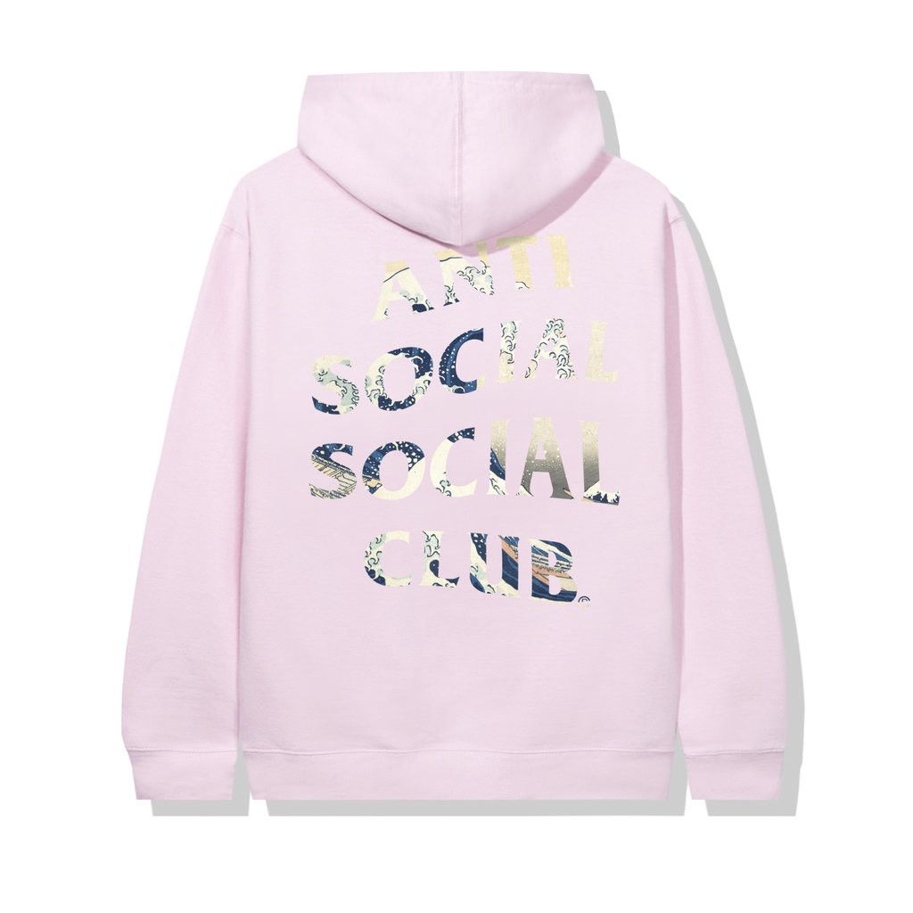 Anti social hoodie pink online