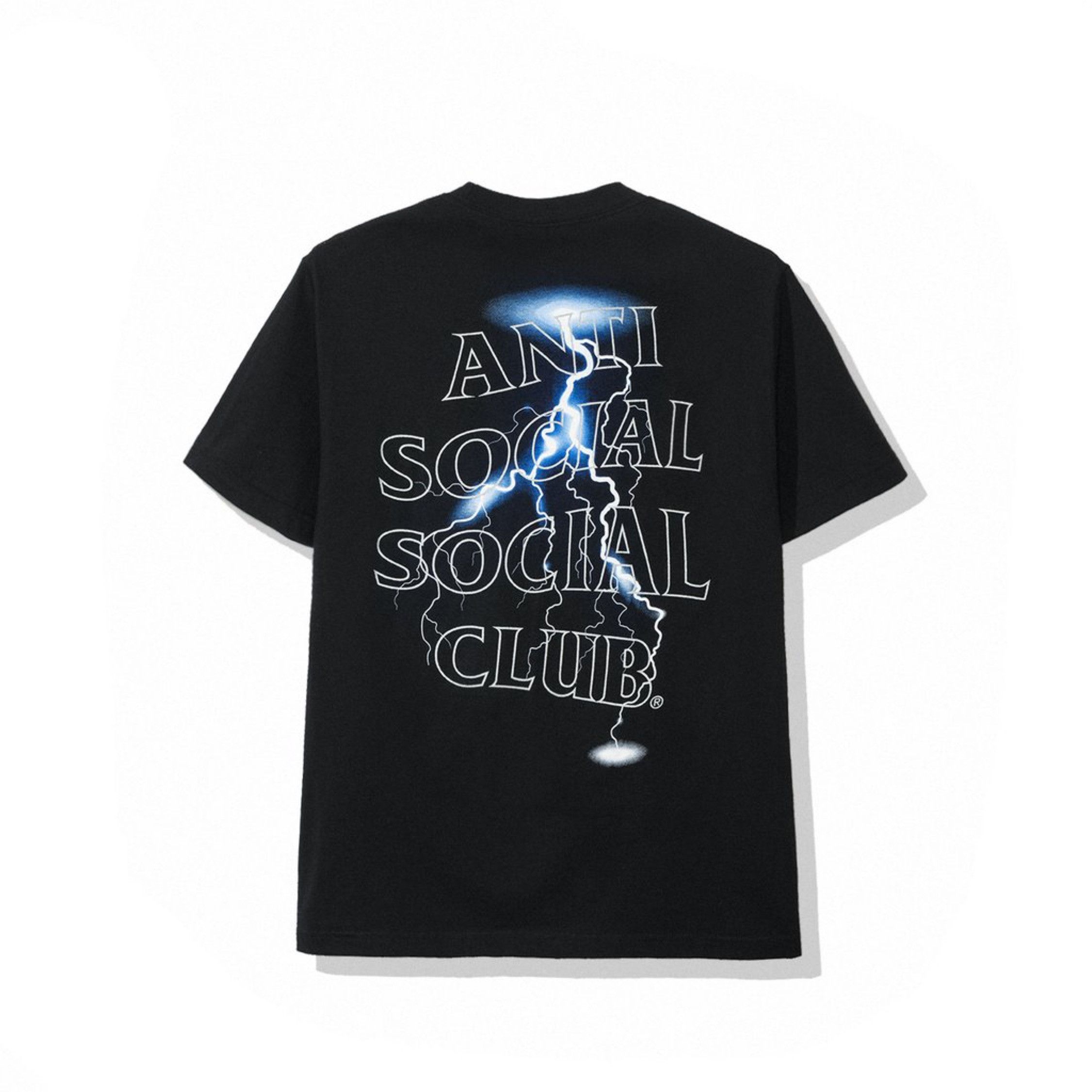 image of Anti Social Social Club Twister Tee Shirt Black Assc, Men's (Size Medium)